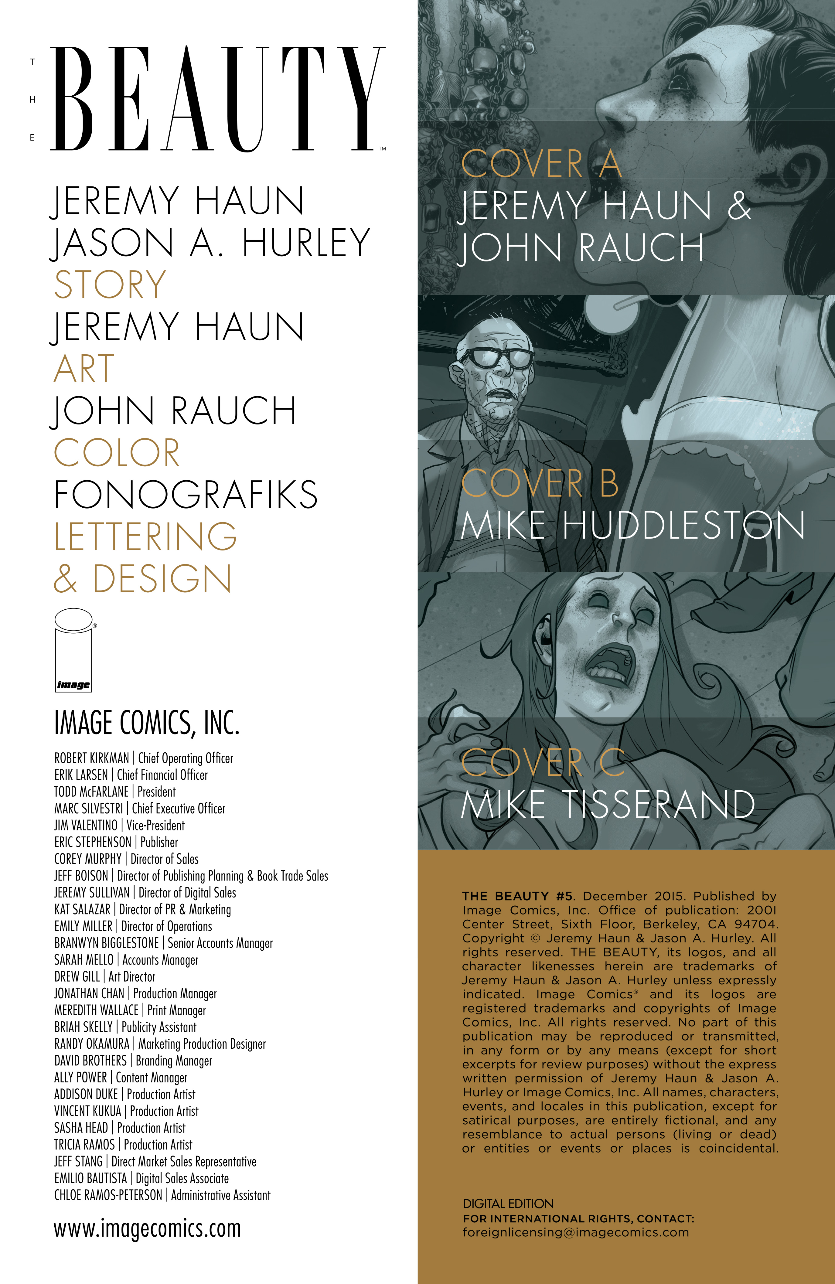 Read online The Beauty comic -  Issue #5 - 2