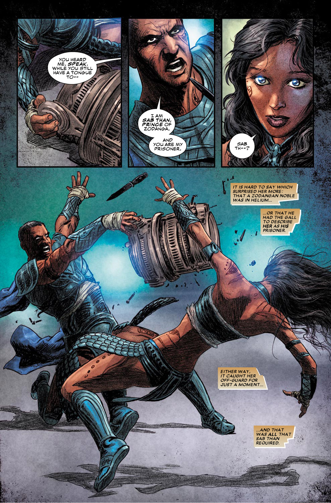 Read online John Carter: The World of Mars comic -  Issue #2 - 4