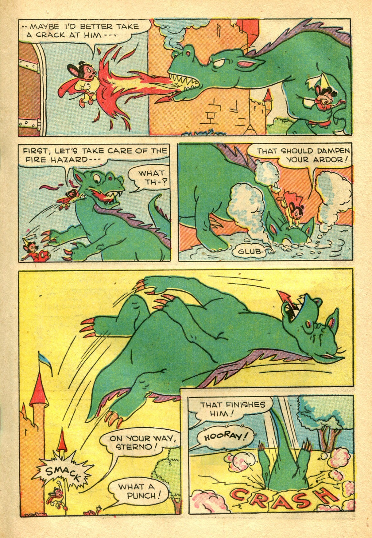 Read online Paul Terry's Mighty Mouse Comics comic -  Issue #14 - 16
