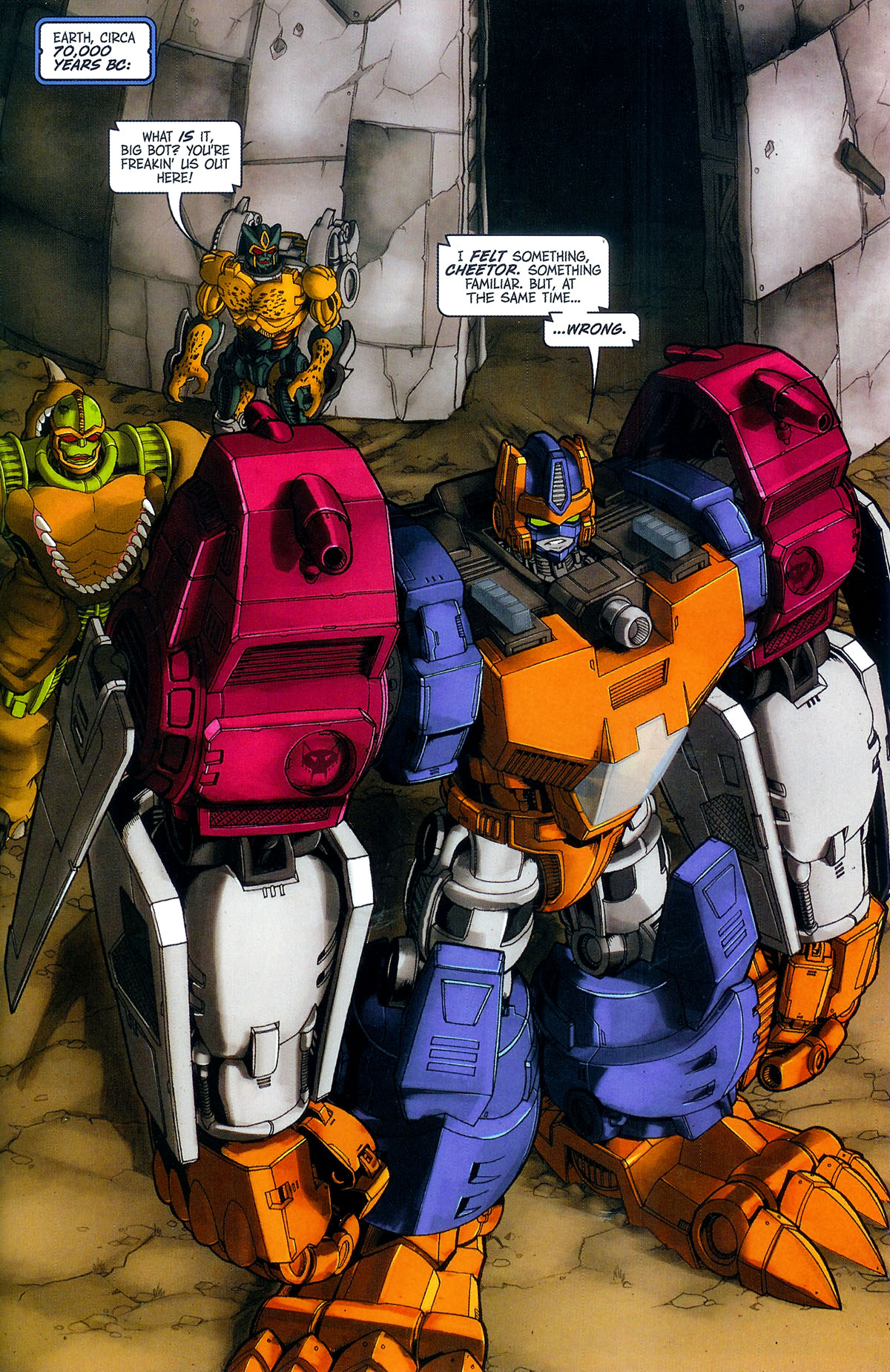 Read online Transformers, Beast Wars: The Gathering comic -  Issue #3 - 6