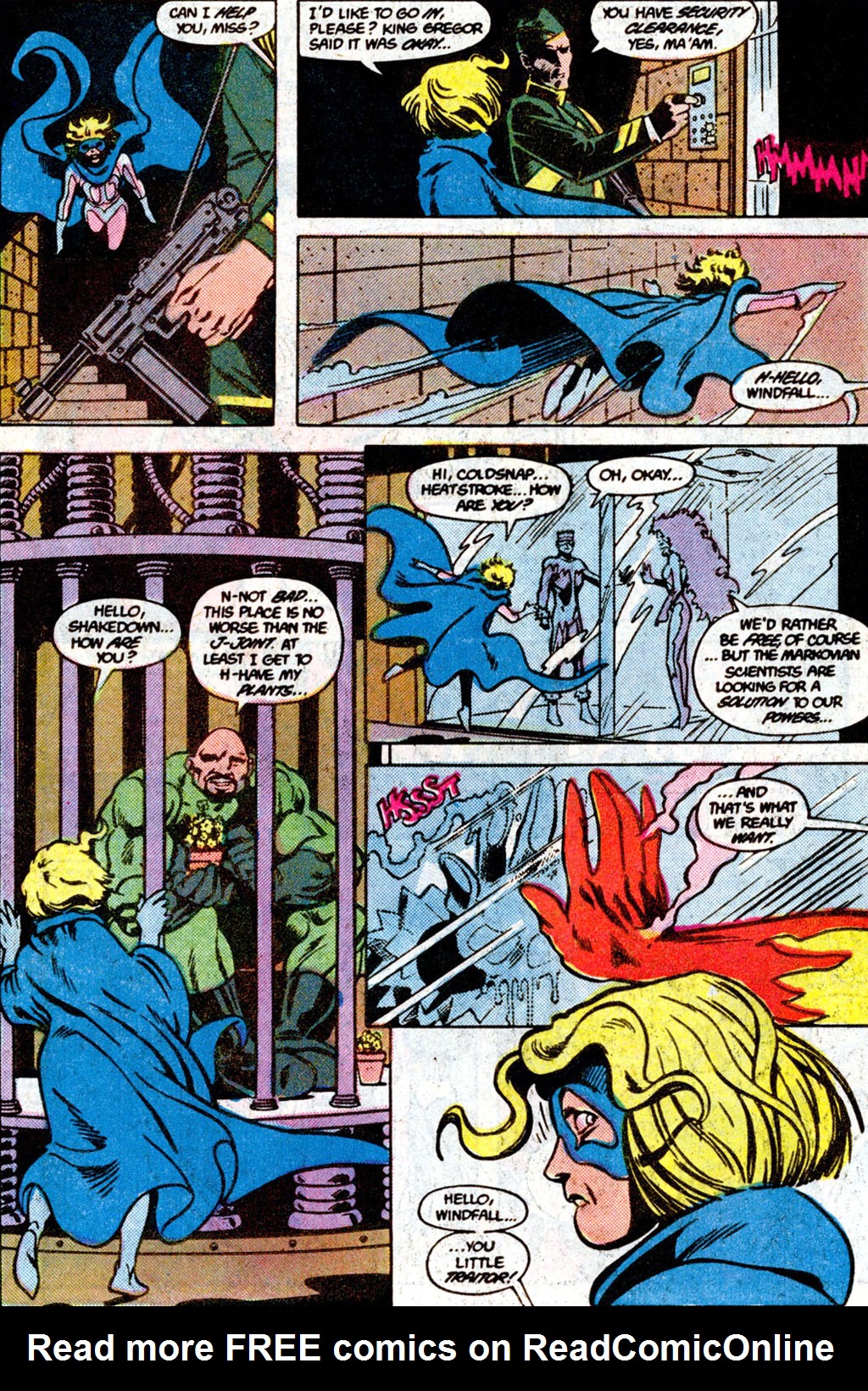 Read online Adventures of the Outsiders comic -  Issue #36 - 8