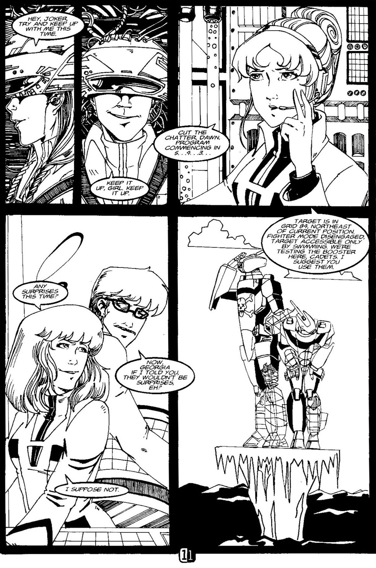 Read online Robotech Academy Blues comic -  Issue #5 - 15