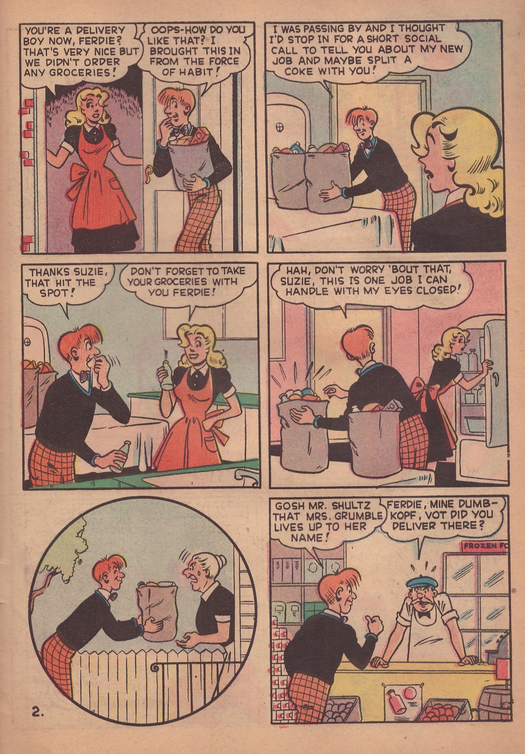 Read online Suzie Comics comic -  Issue #91 - 31