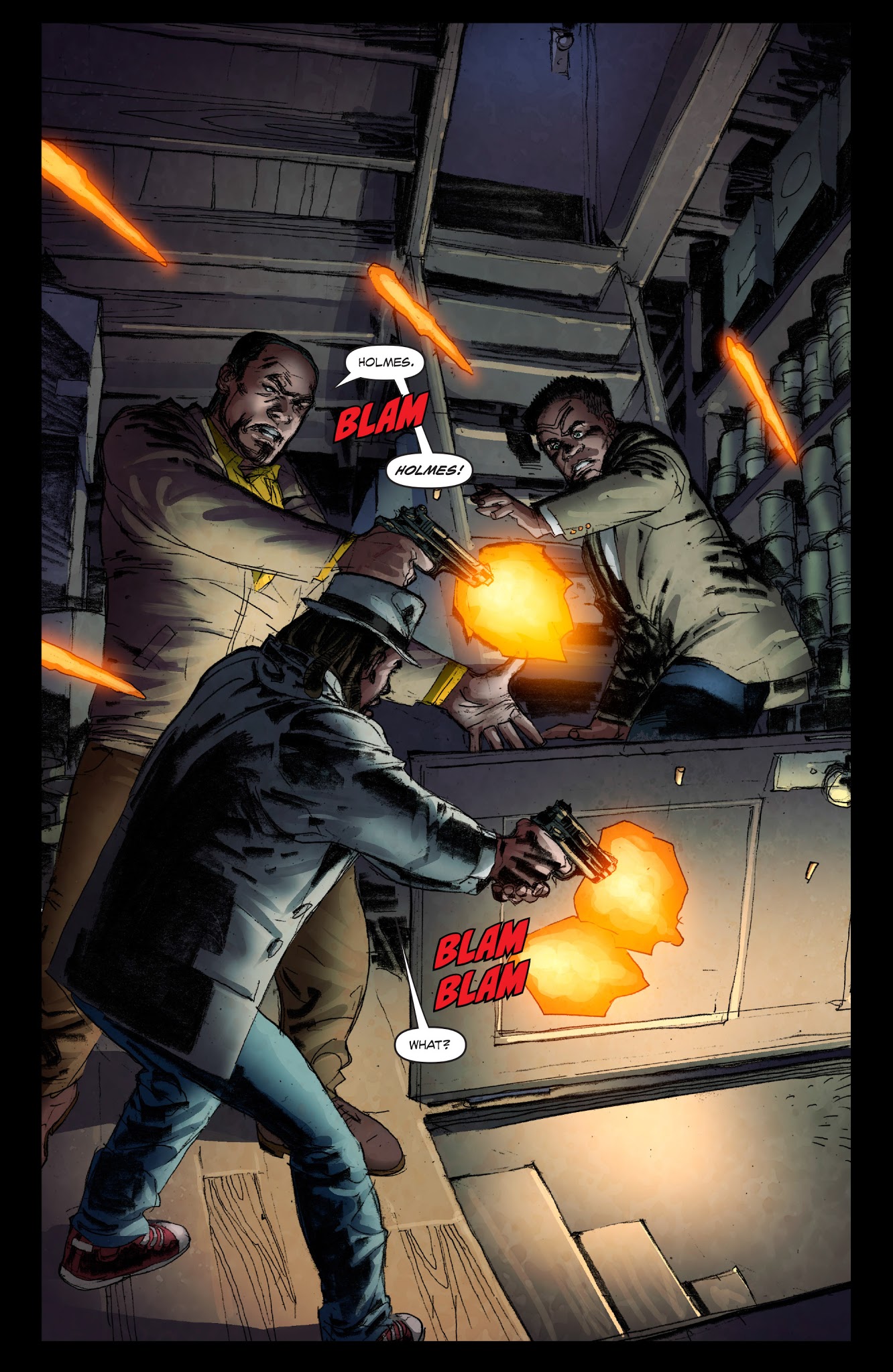 Read online Watson And Holmes comic -  Issue #4 - 4