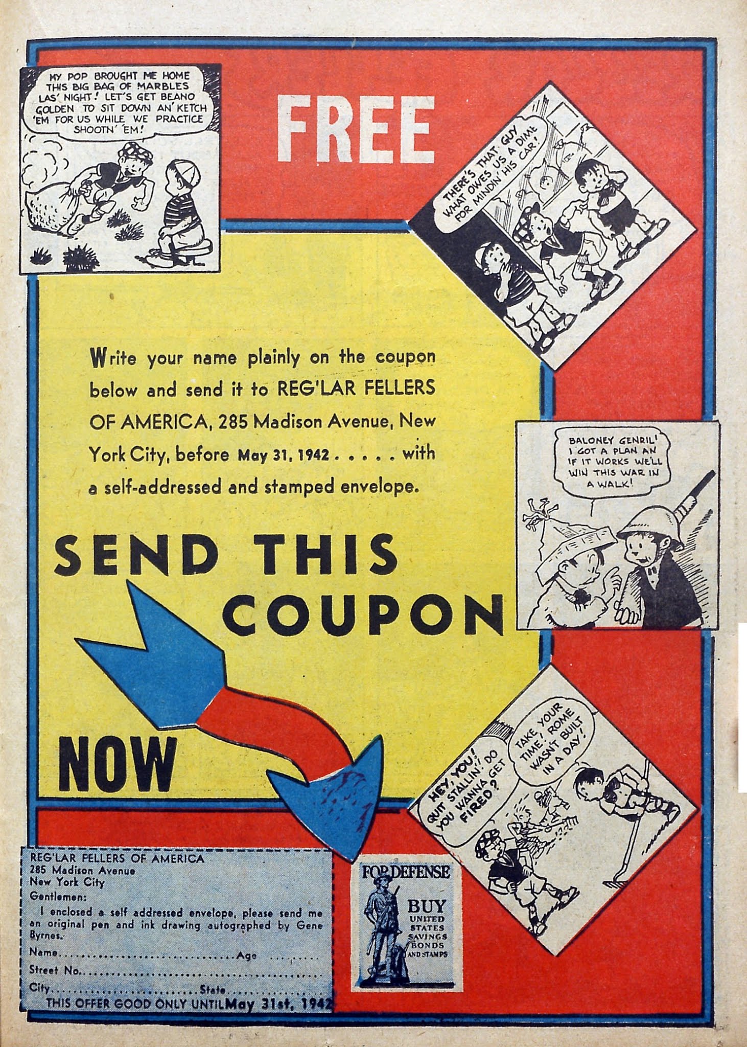 Read online Reg'lar Fellers Heroic Comics comic -  Issue #12 - 45