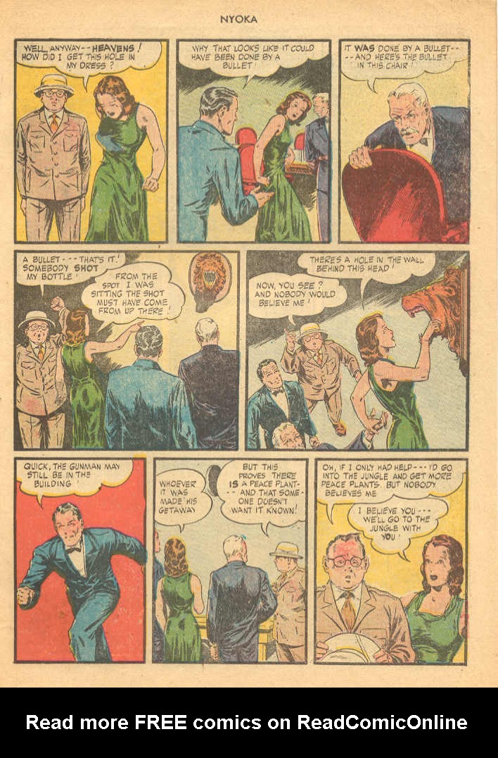 Read online Nyoka the Jungle Girl (1945) comic -  Issue #3 - 7