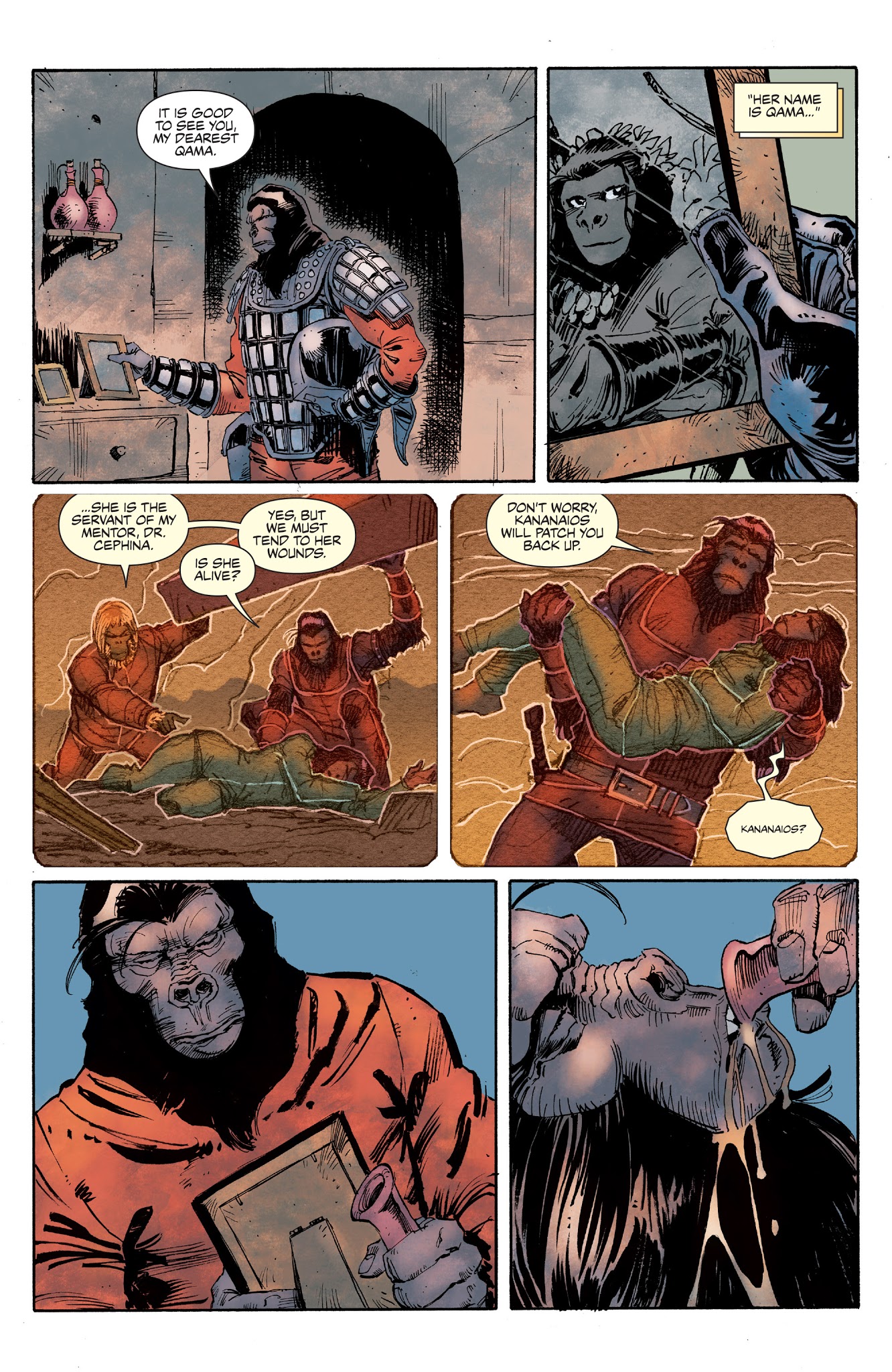 Read online Planet of the Apes: Ursus comic -  Issue #2 - 19