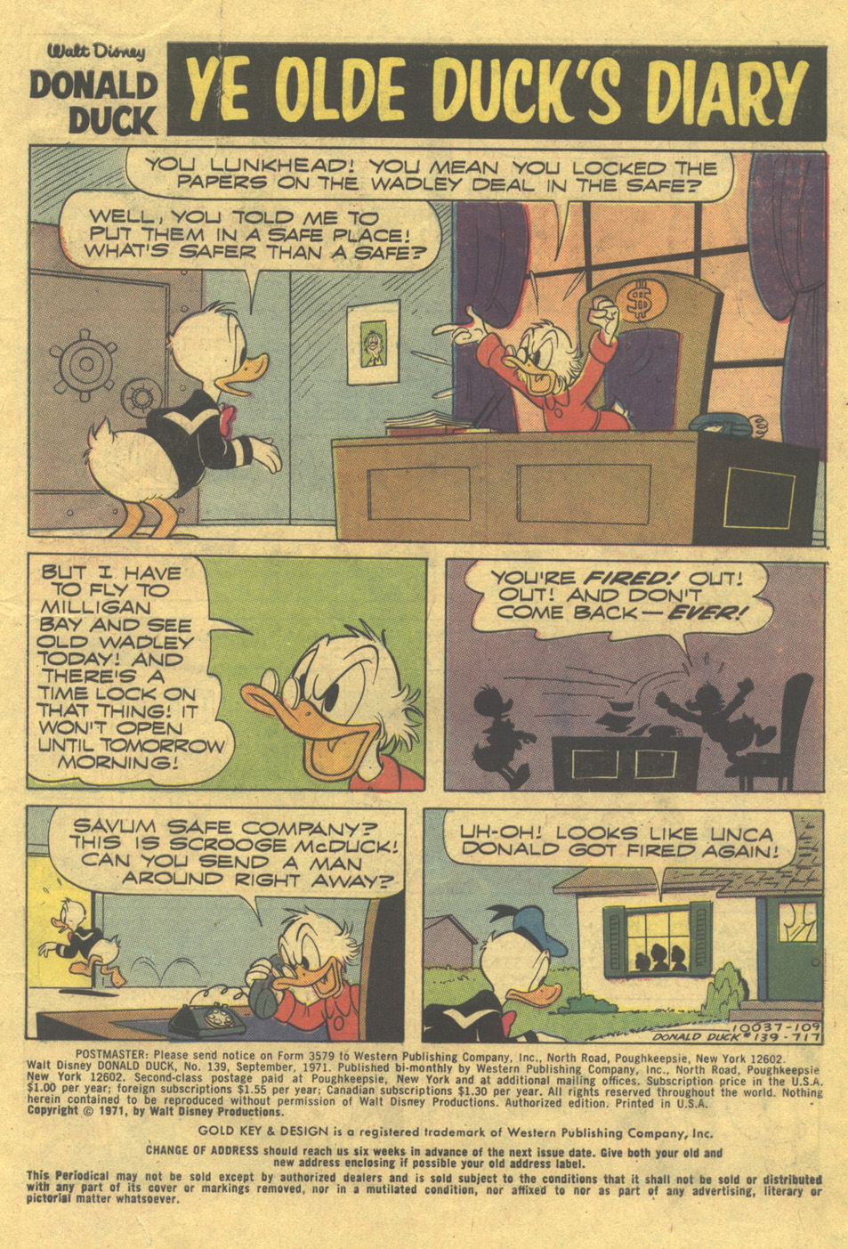 Read online Walt Disney's Donald Duck (1952) comic -  Issue #139 - 3