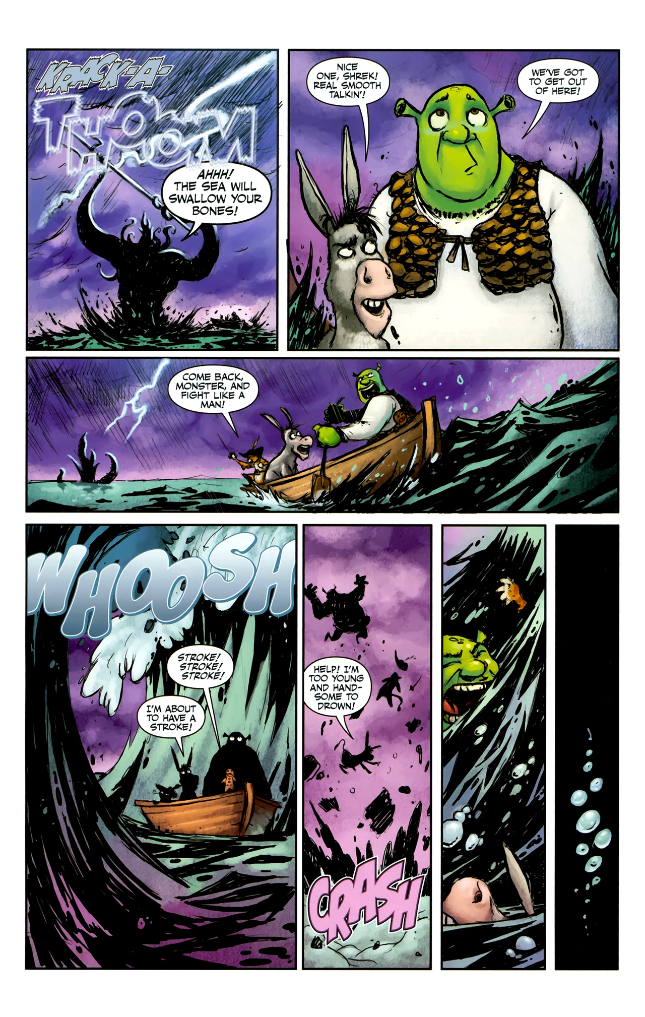 Read online Shrek (2010) comic -  Issue #3 - 6