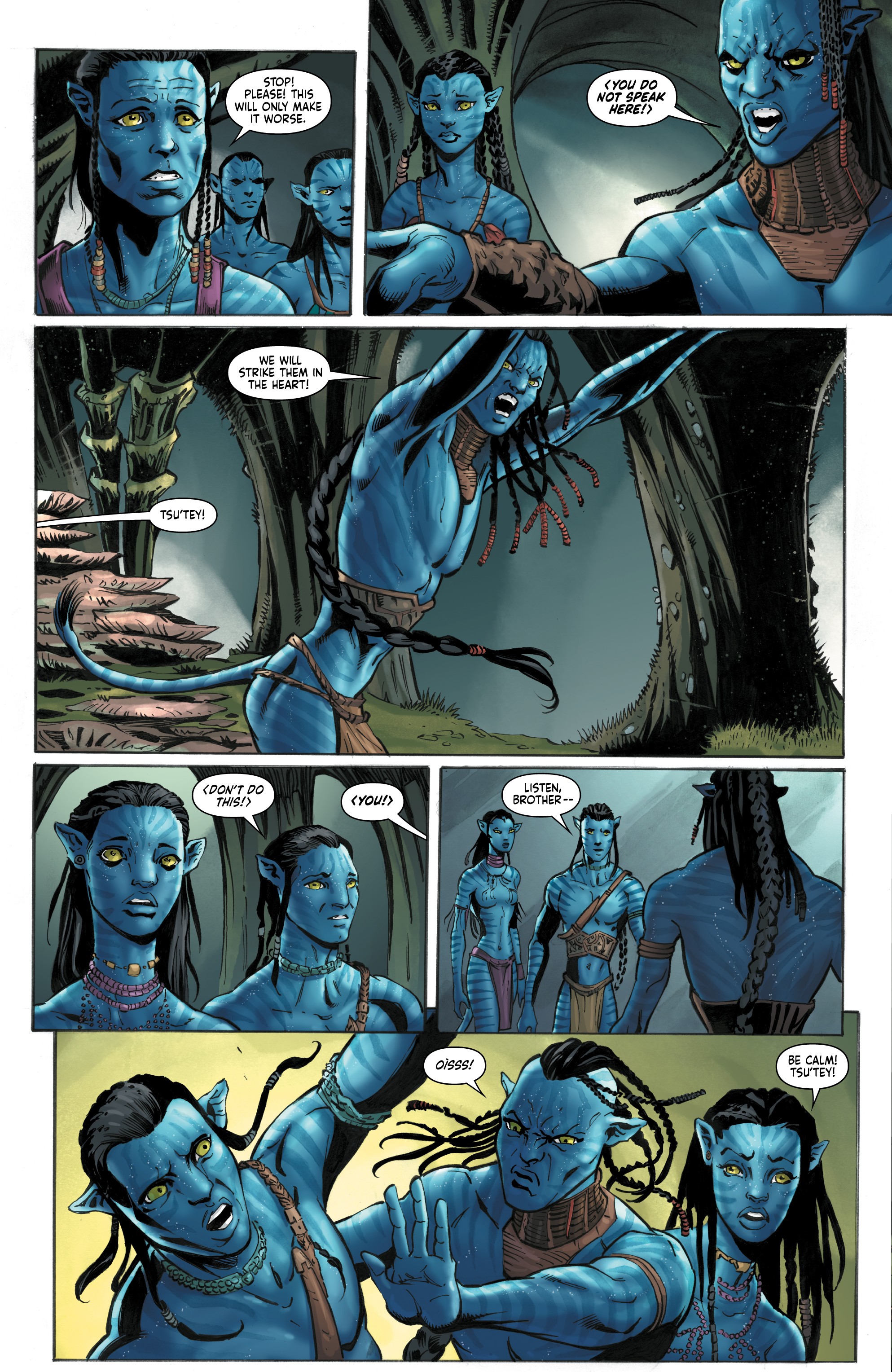 Read online Avatar: Tsu'tey's Path comic -  Issue #3 - 20