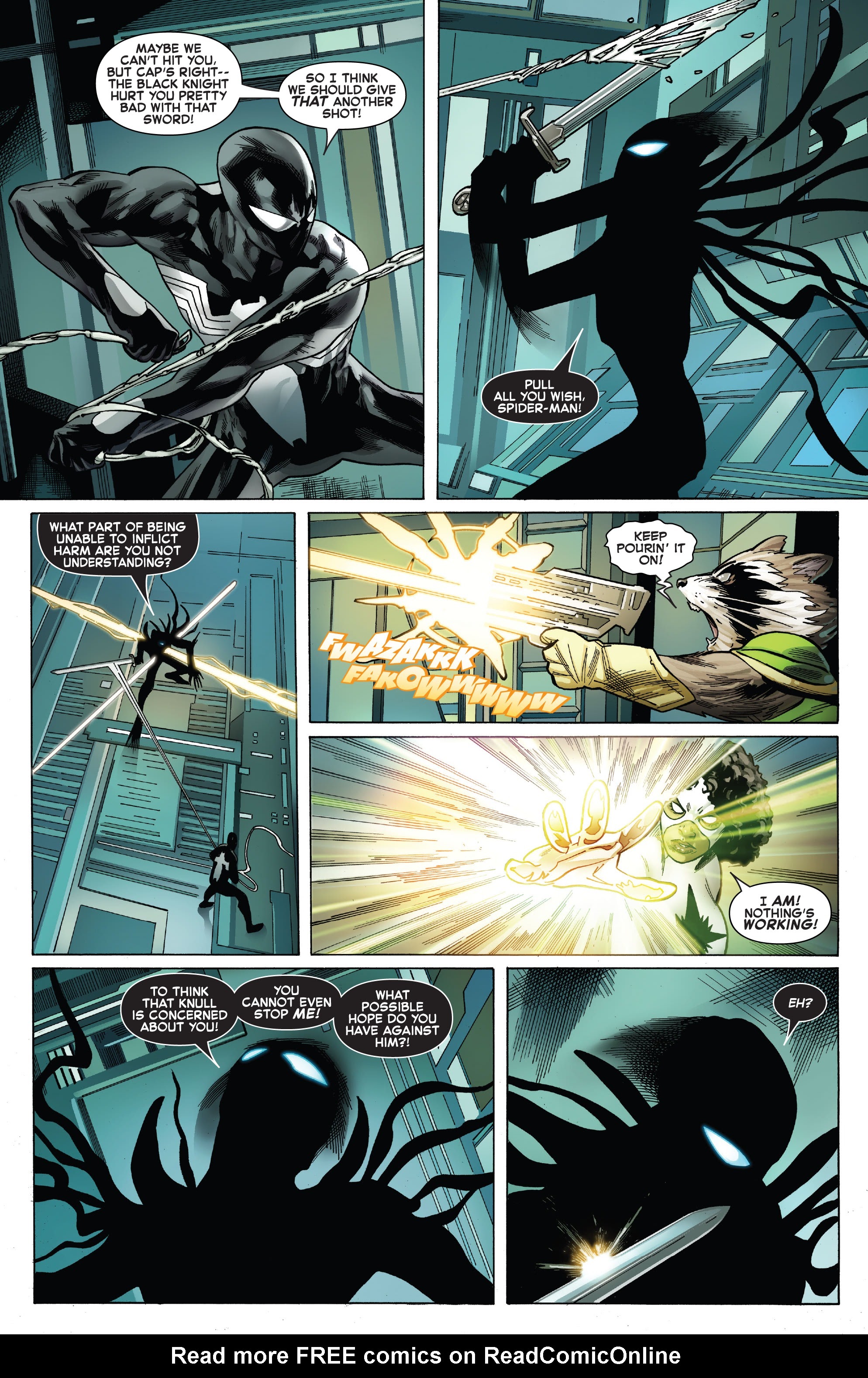 Read online Symbiote Spider-Man: King In Black comic -  Issue #5 - 11