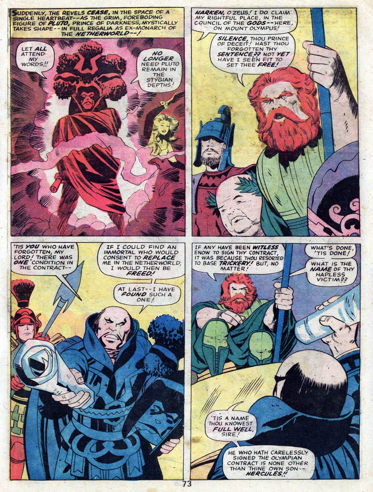 Read online Marvel Treasury Edition comic -  Issue #3 - 72