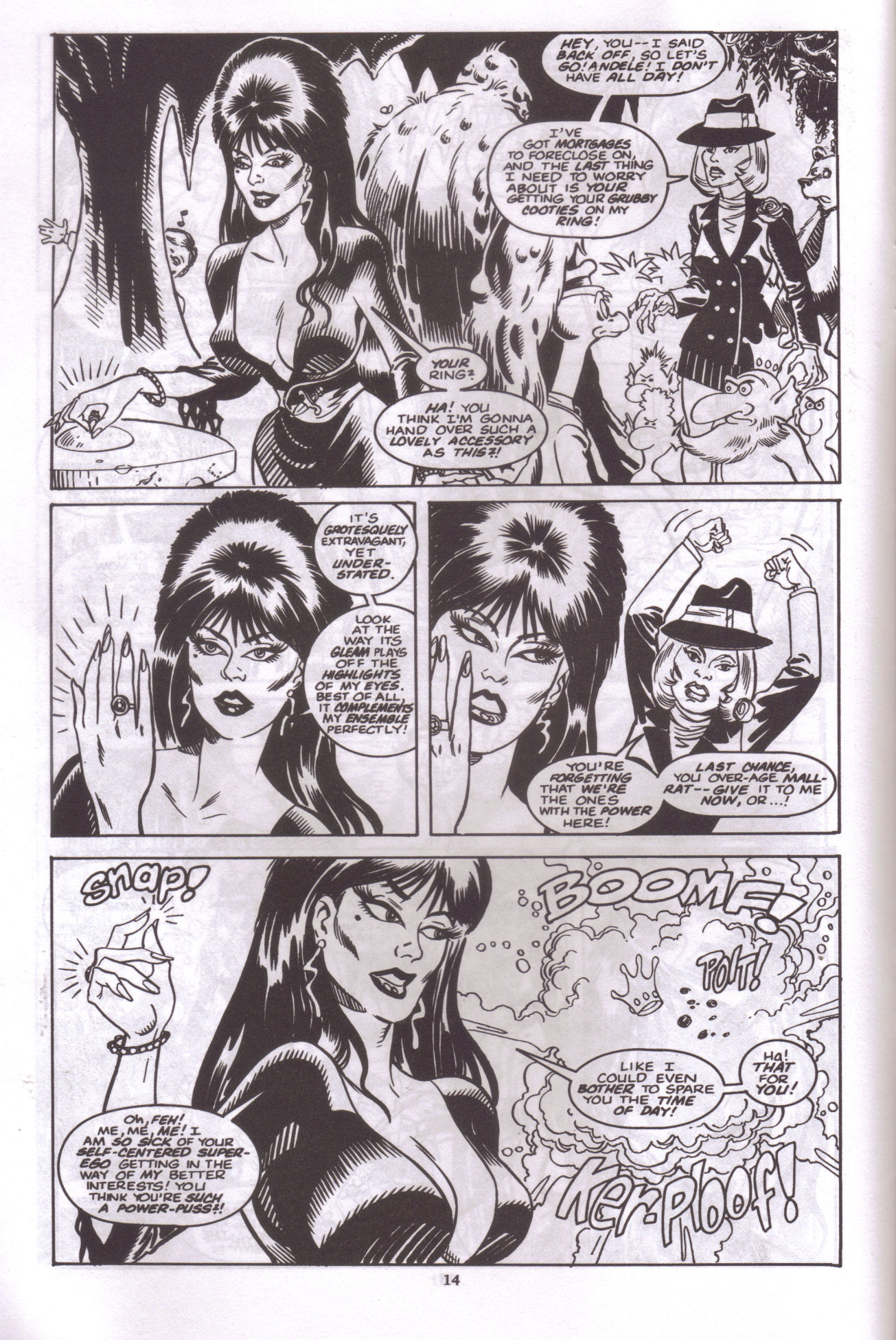 Read online Elvira, Mistress of the Dark comic -  Issue #49 - 16