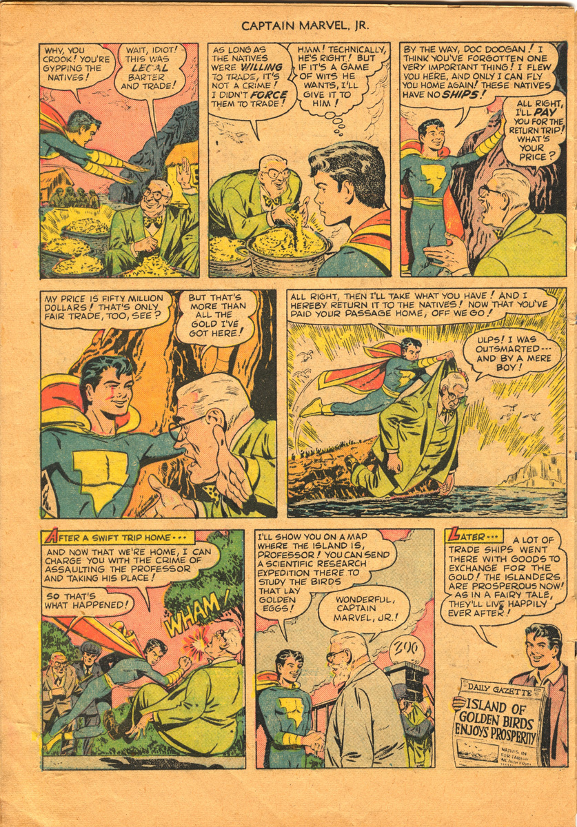 Read online Captain Marvel, Jr. comic -  Issue #86i - 20