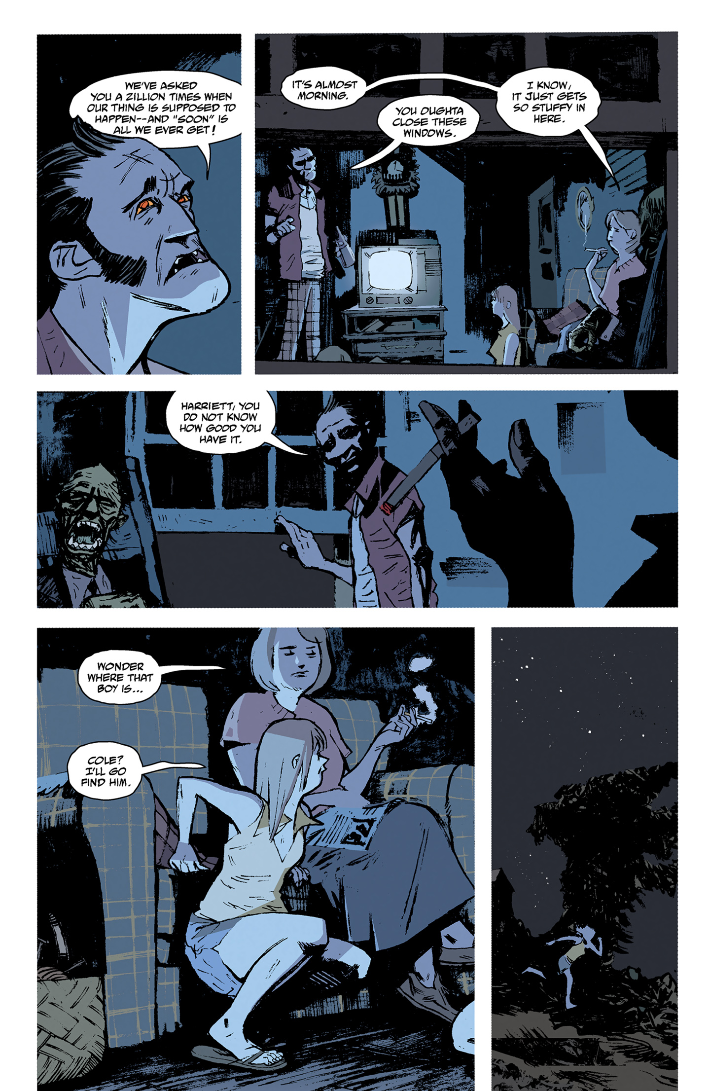 Read online B.P.R.D. Hell on Earth: The Pickens County Horror comic -  Issue #1 - 6