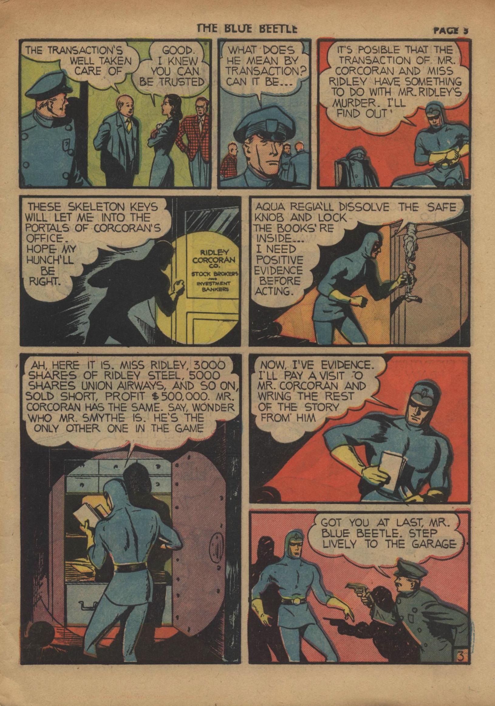 Read online The Blue Beetle comic -  Issue #2 - 5