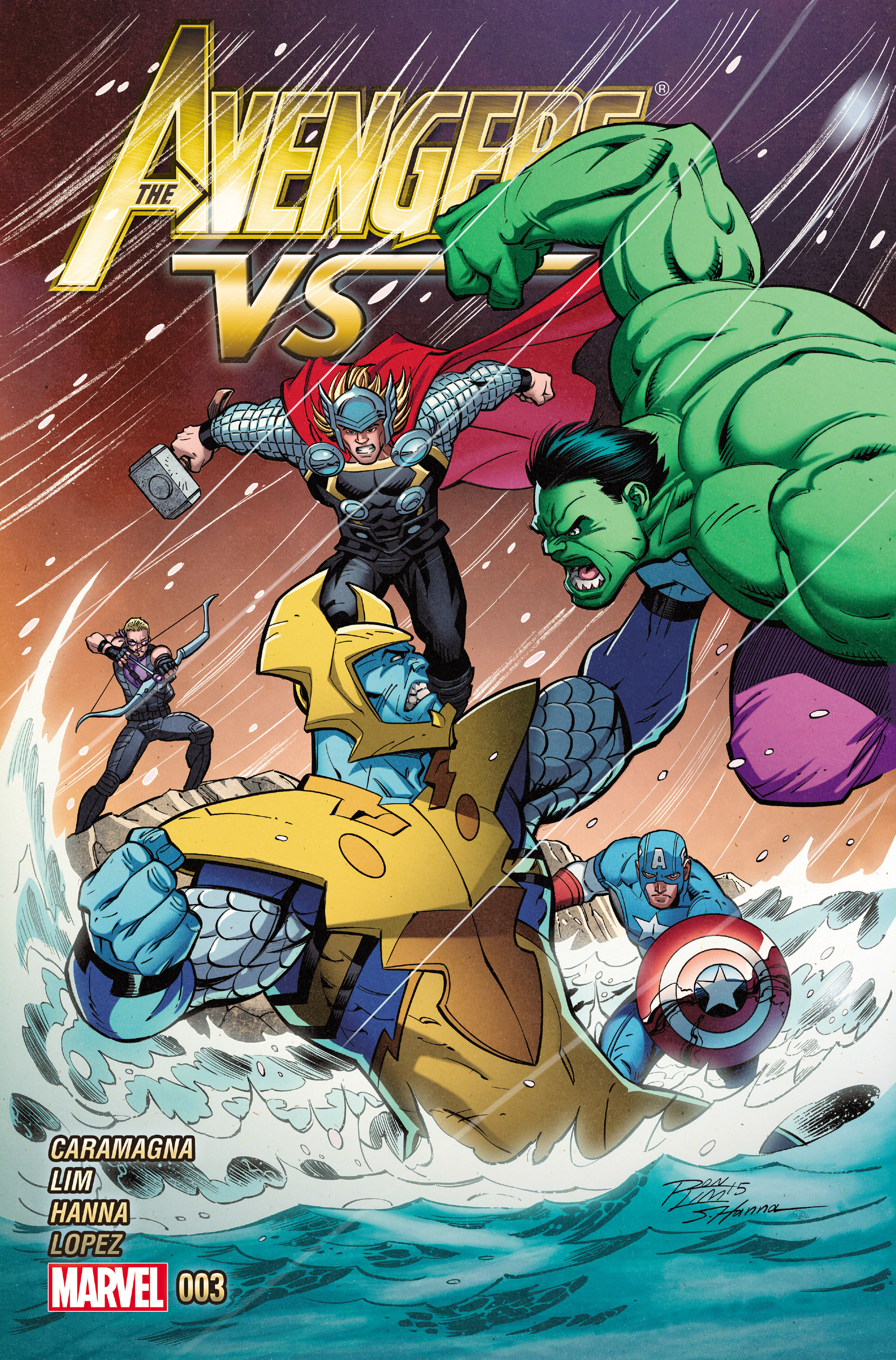 Read online Avengers Vs comic -  Issue #3 - 1