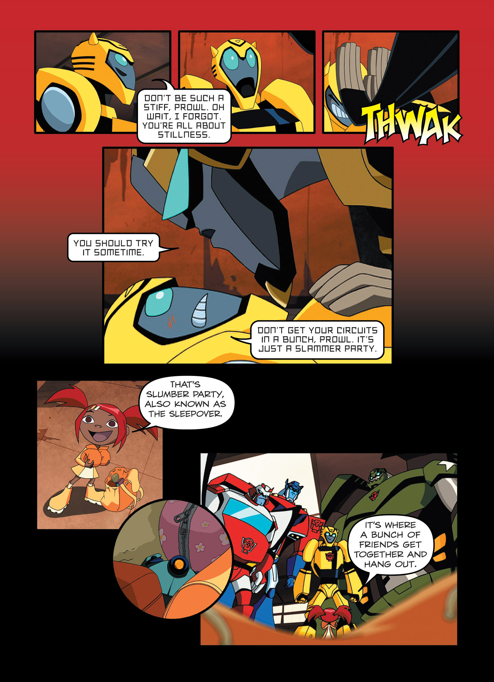 Read online Transformers Animated comic -  Issue #3 - 33