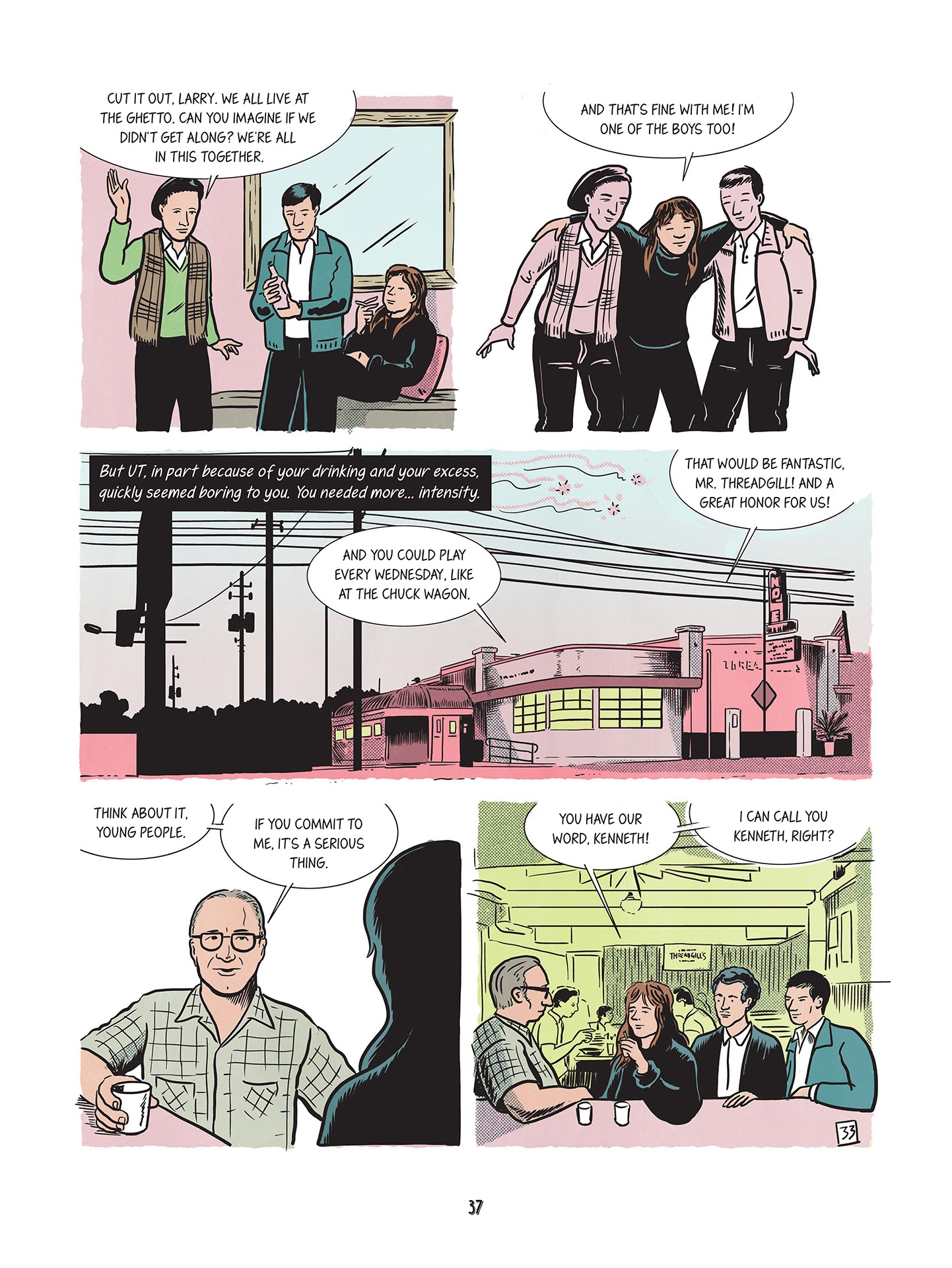 Read online Love Me Please!: The Story of Janis Joplin comic -  Issue # TPB (Part 1) - 38