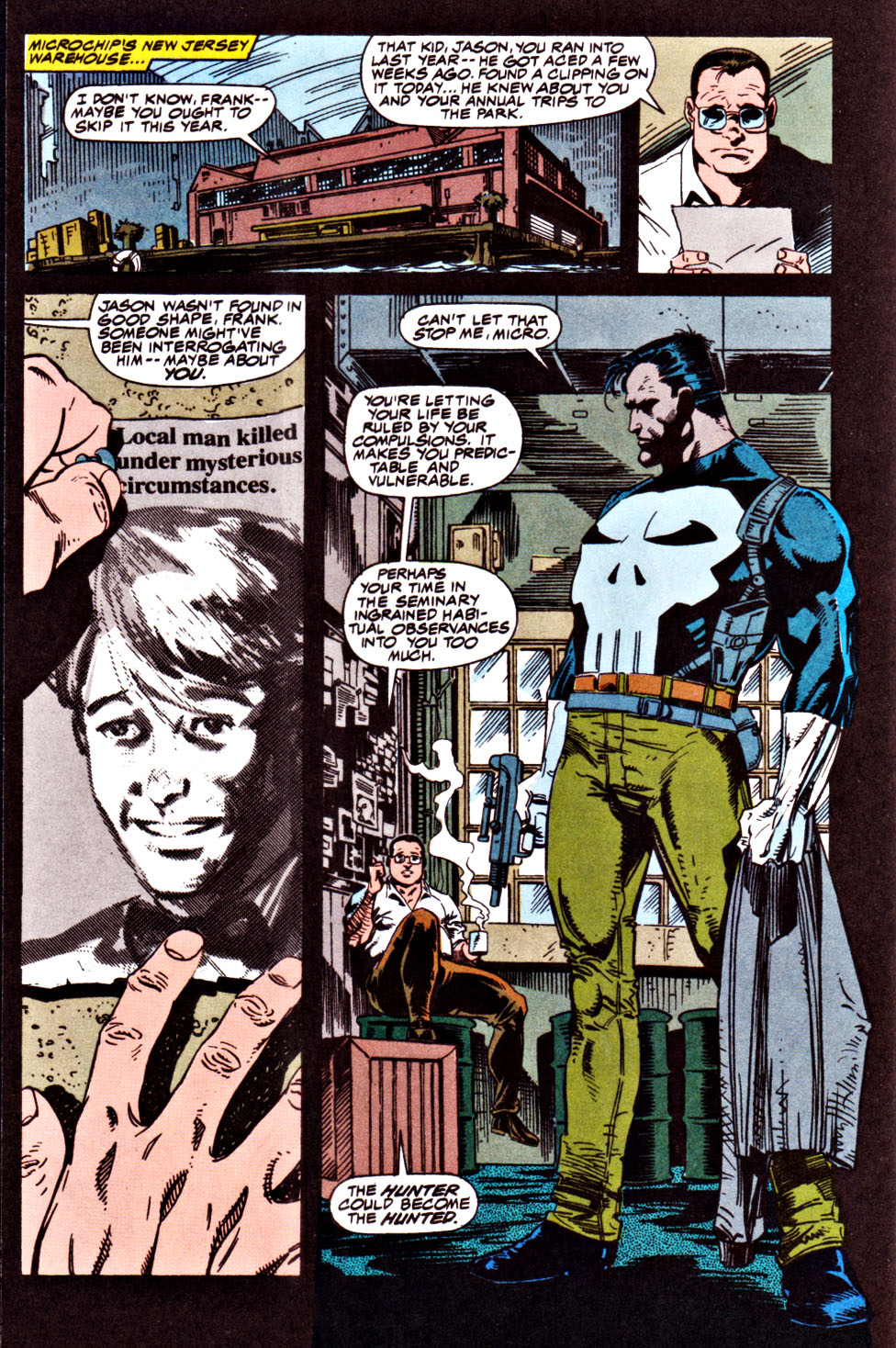 Read online The Punisher War Journal comic -  Issue #12 - 17