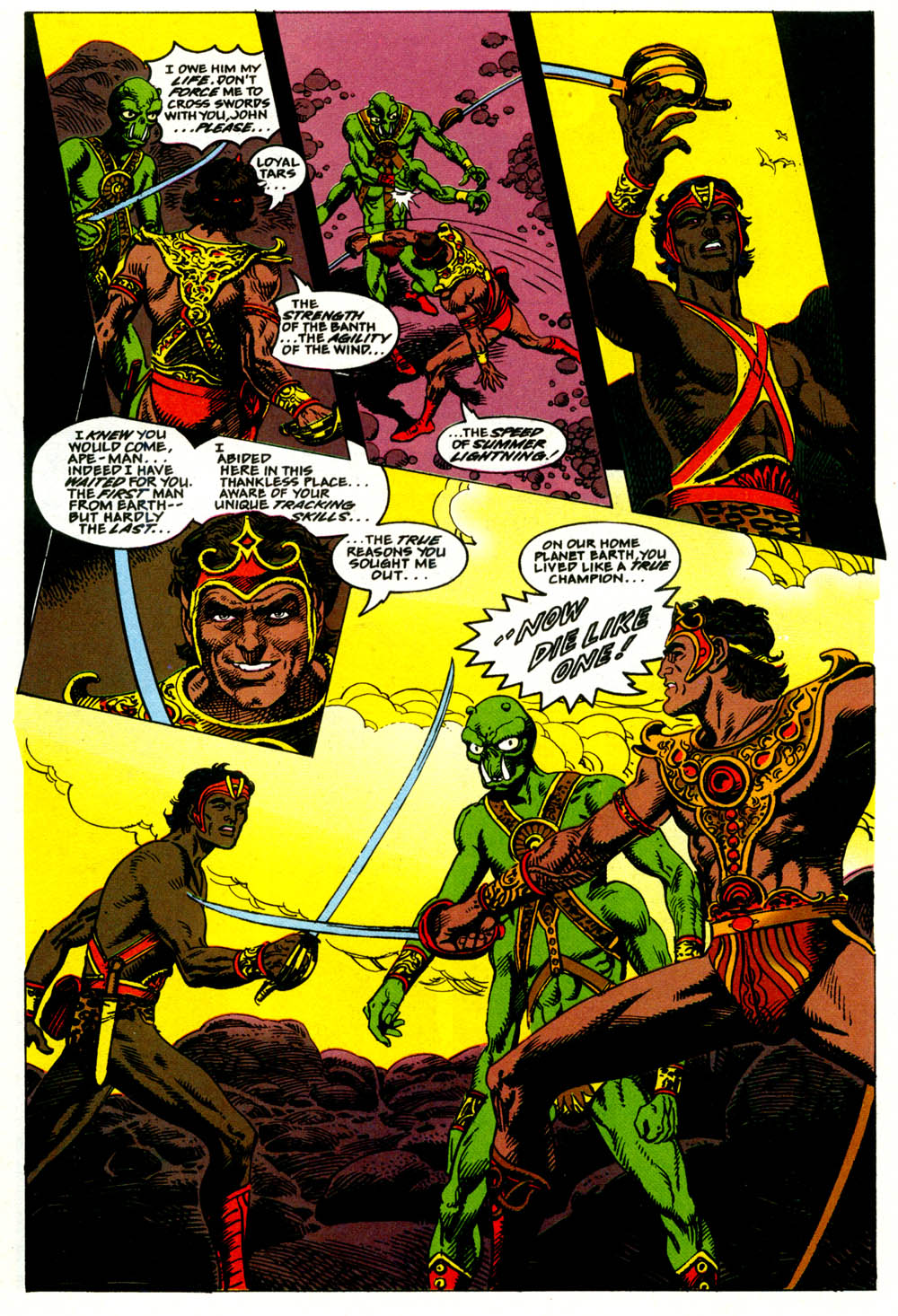 Read online Tarzan/John Carter: Warlords of Mars comic -  Issue #3 - 21