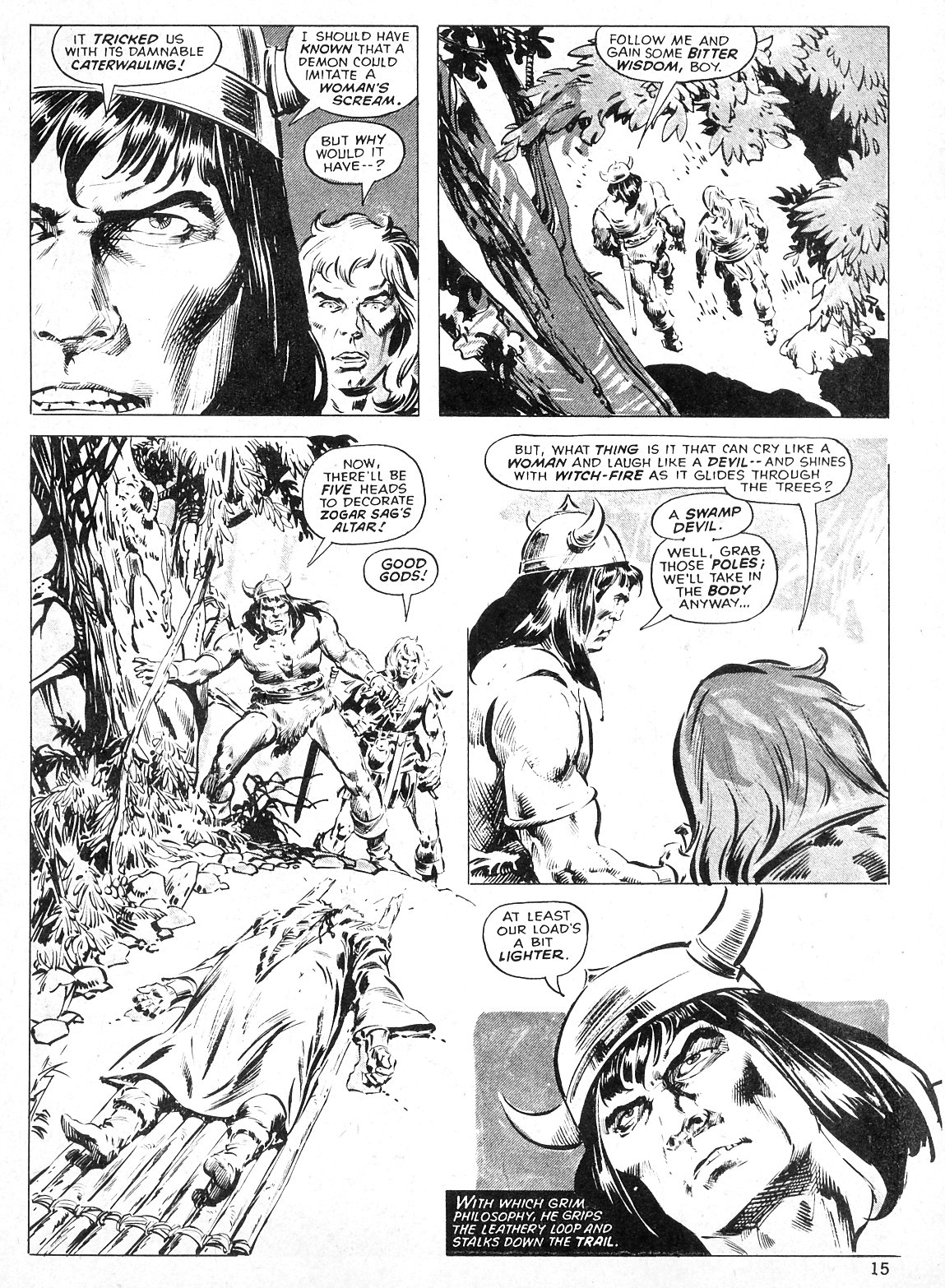 Read online The Savage Sword Of Conan comic -  Issue #26 - 15