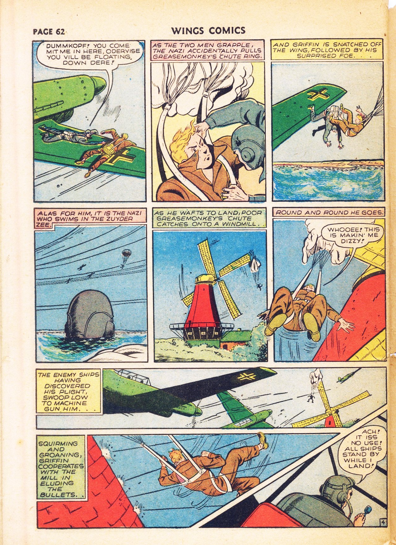Read online Wings Comics comic -  Issue #8 - 64