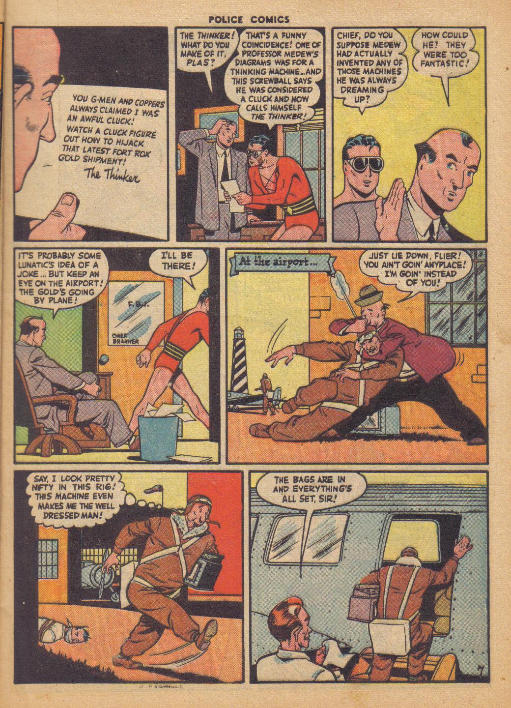 Read online Police Comics comic -  Issue #54 - 9