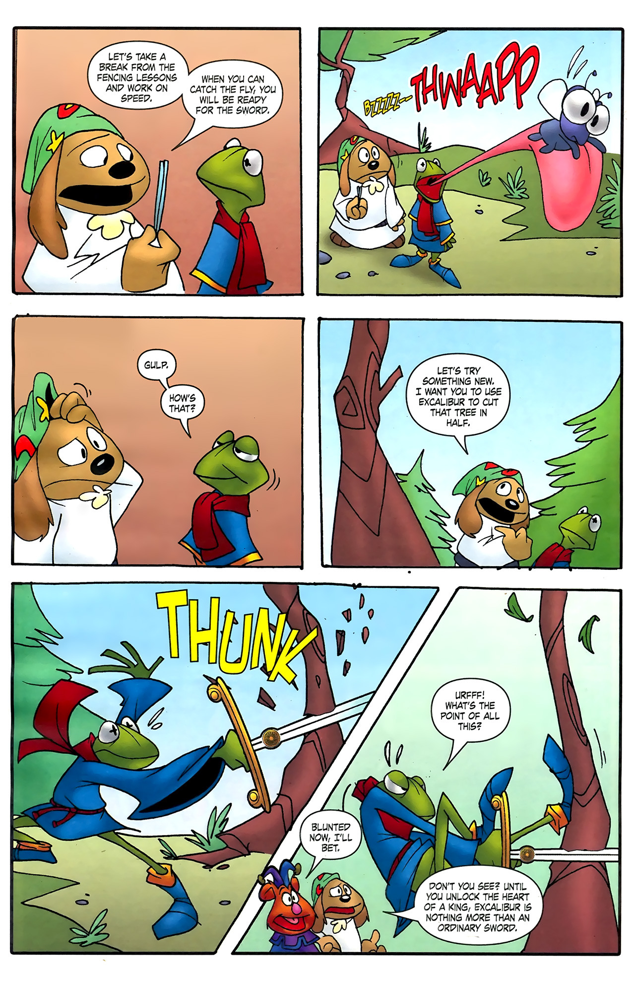 Read online Muppet King Arthur comic -  Issue #1 - 15