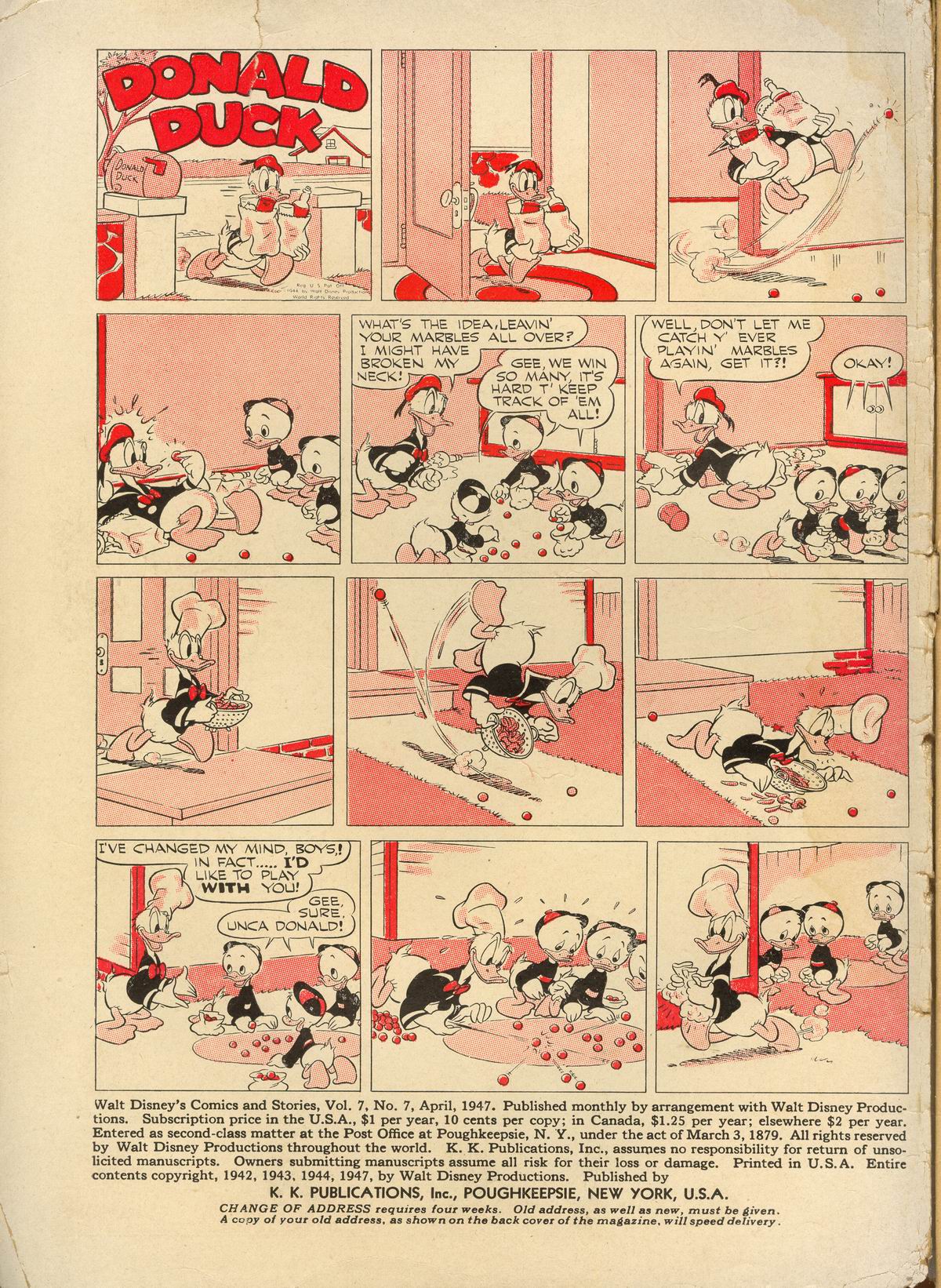 Read online Walt Disney's Comics and Stories comic -  Issue #79 - 2