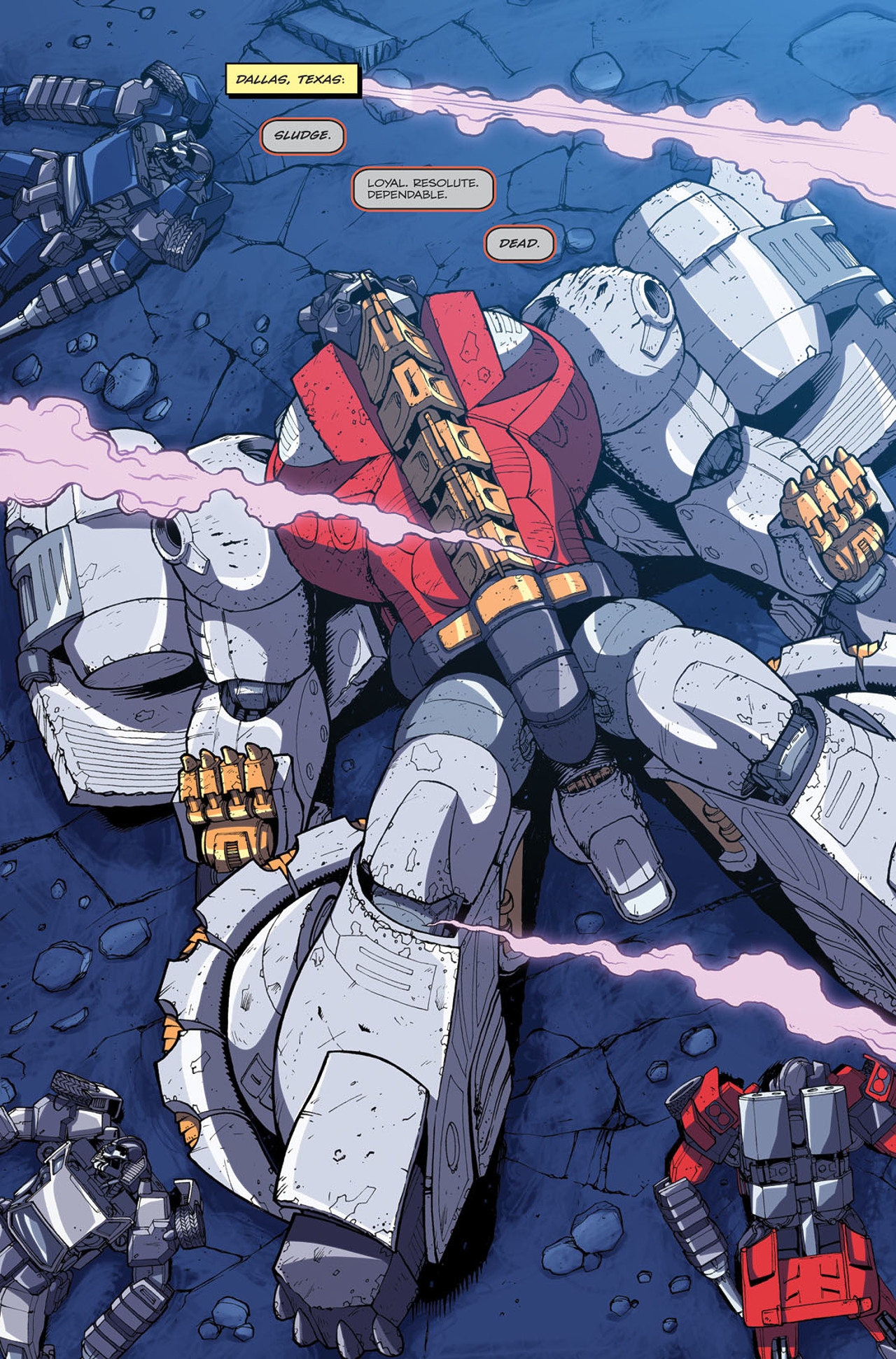 Read online The Transformers: Maximum Dinobots comic -  Issue #5 - 4