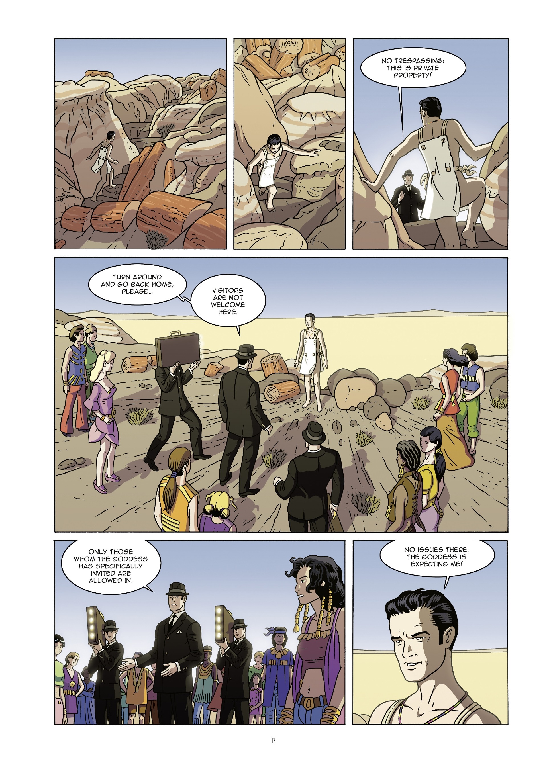 Read online Of Gods and Men comic -  Issue #2 - 19