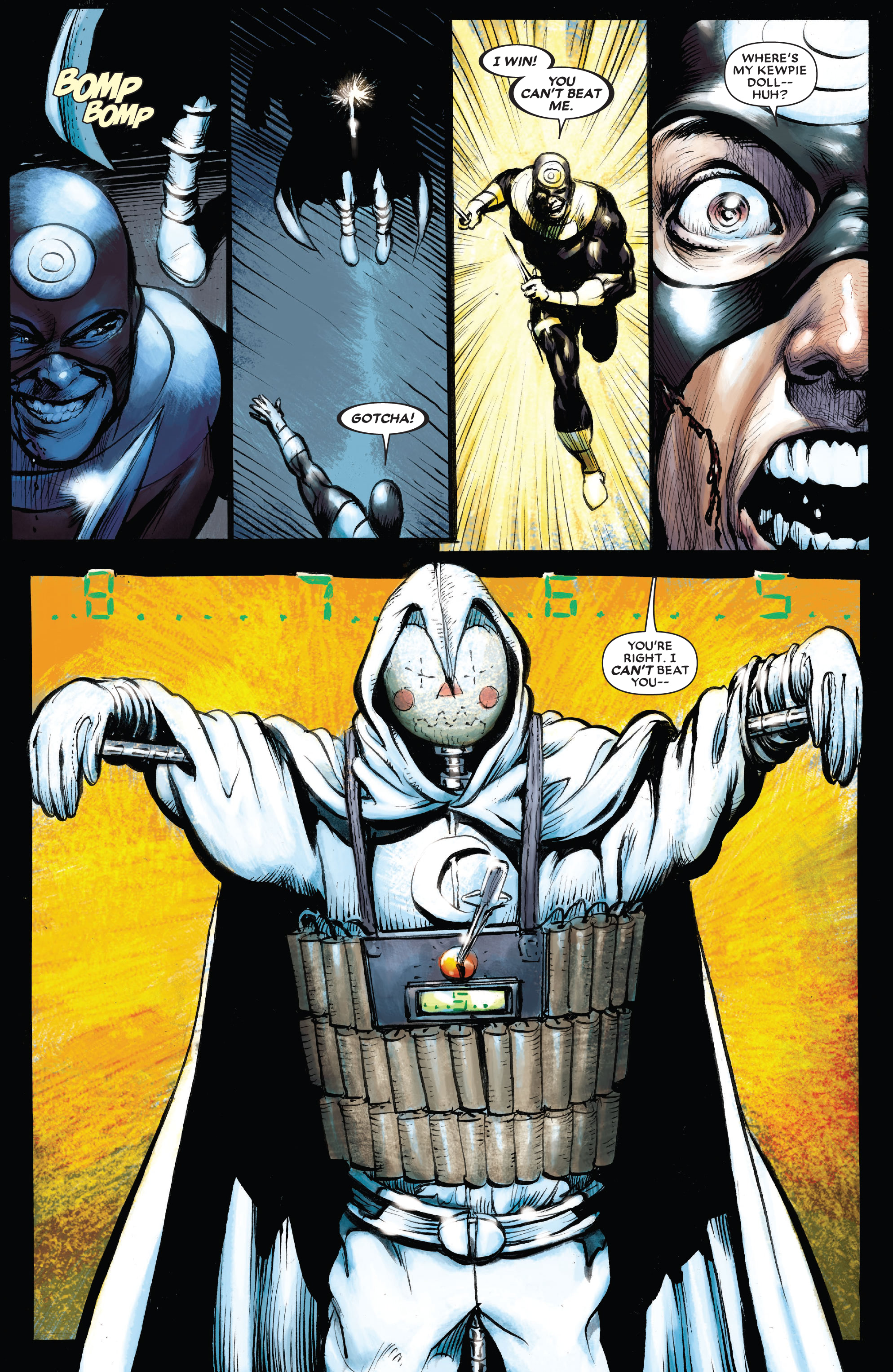 Read online Moon Knight by Huston, Benson & Hurwitz Omnibus comic -  Issue # TPB (Part 7) - 74