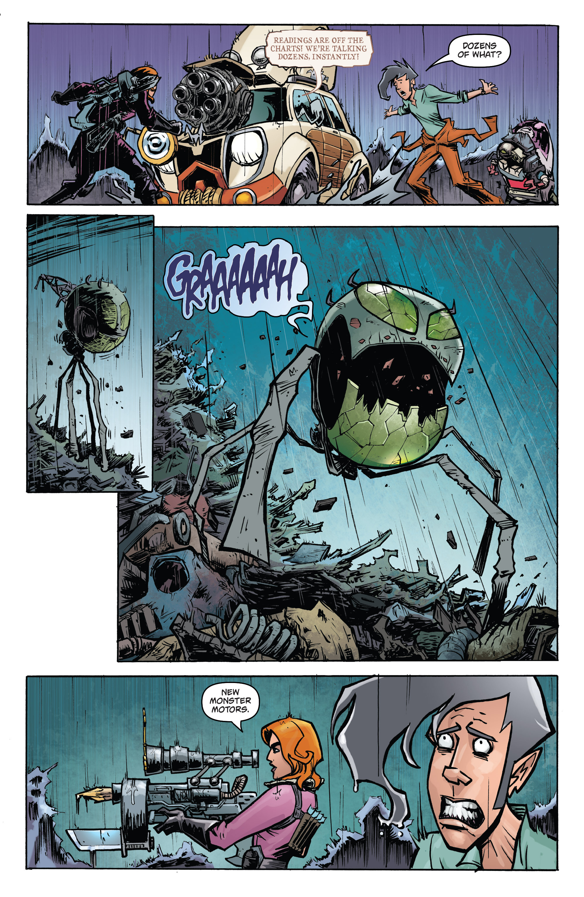 Read online Monster Motors: The Curse of Minivan Helsing comic -  Issue #1 - 21