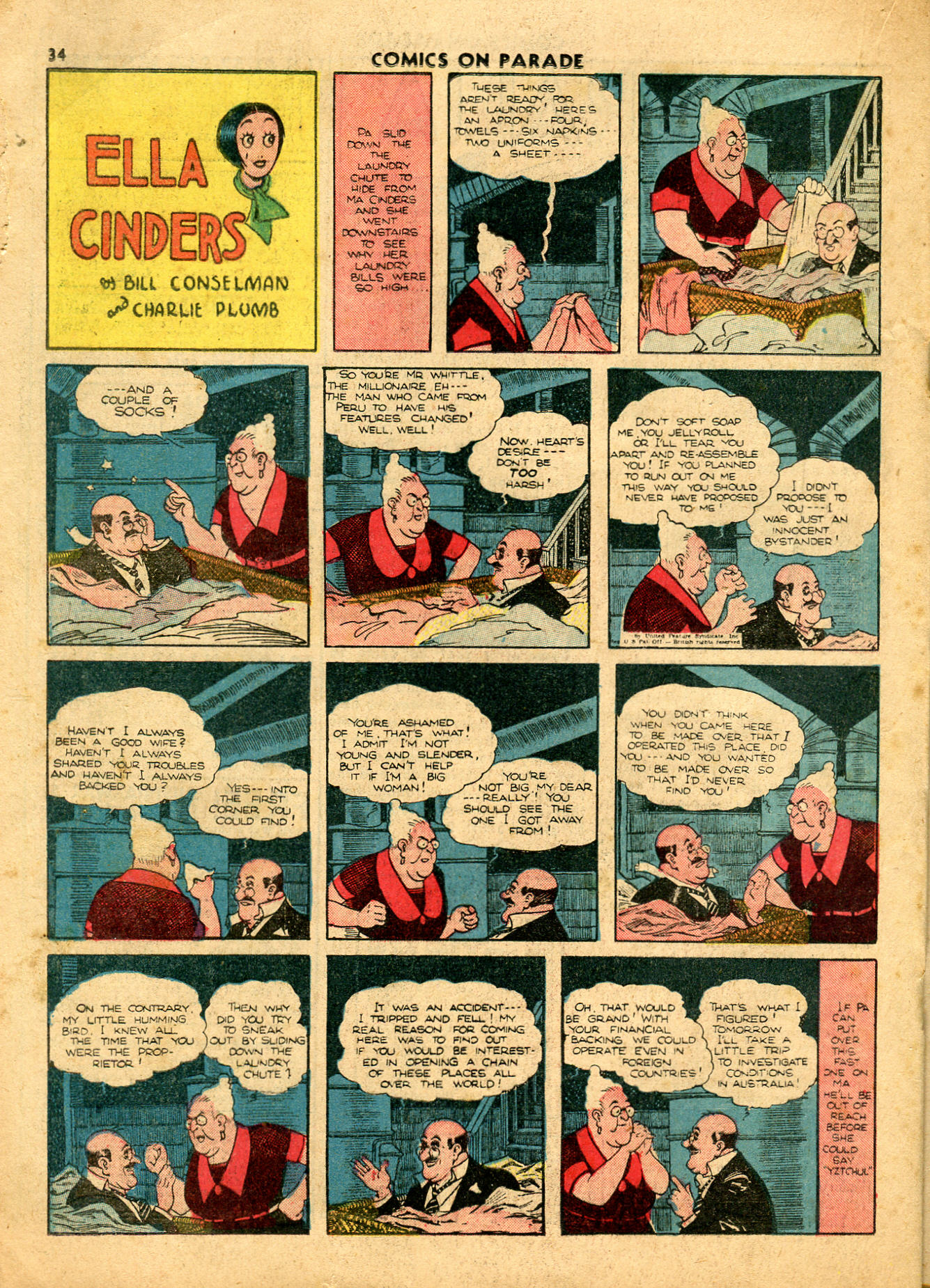 Read online Comics on Parade comic -  Issue #28 - 36