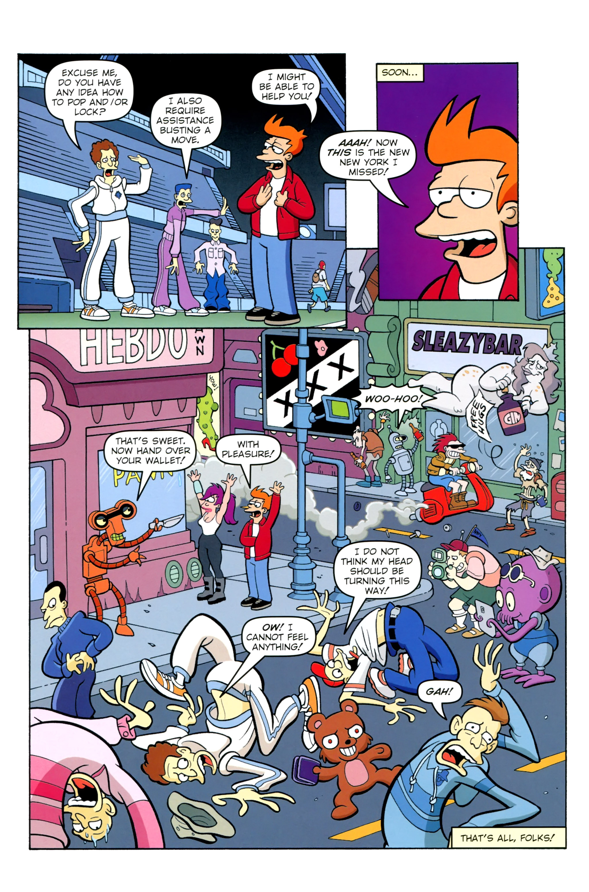 Read online Futurama Comics comic -  Issue #77 - 25