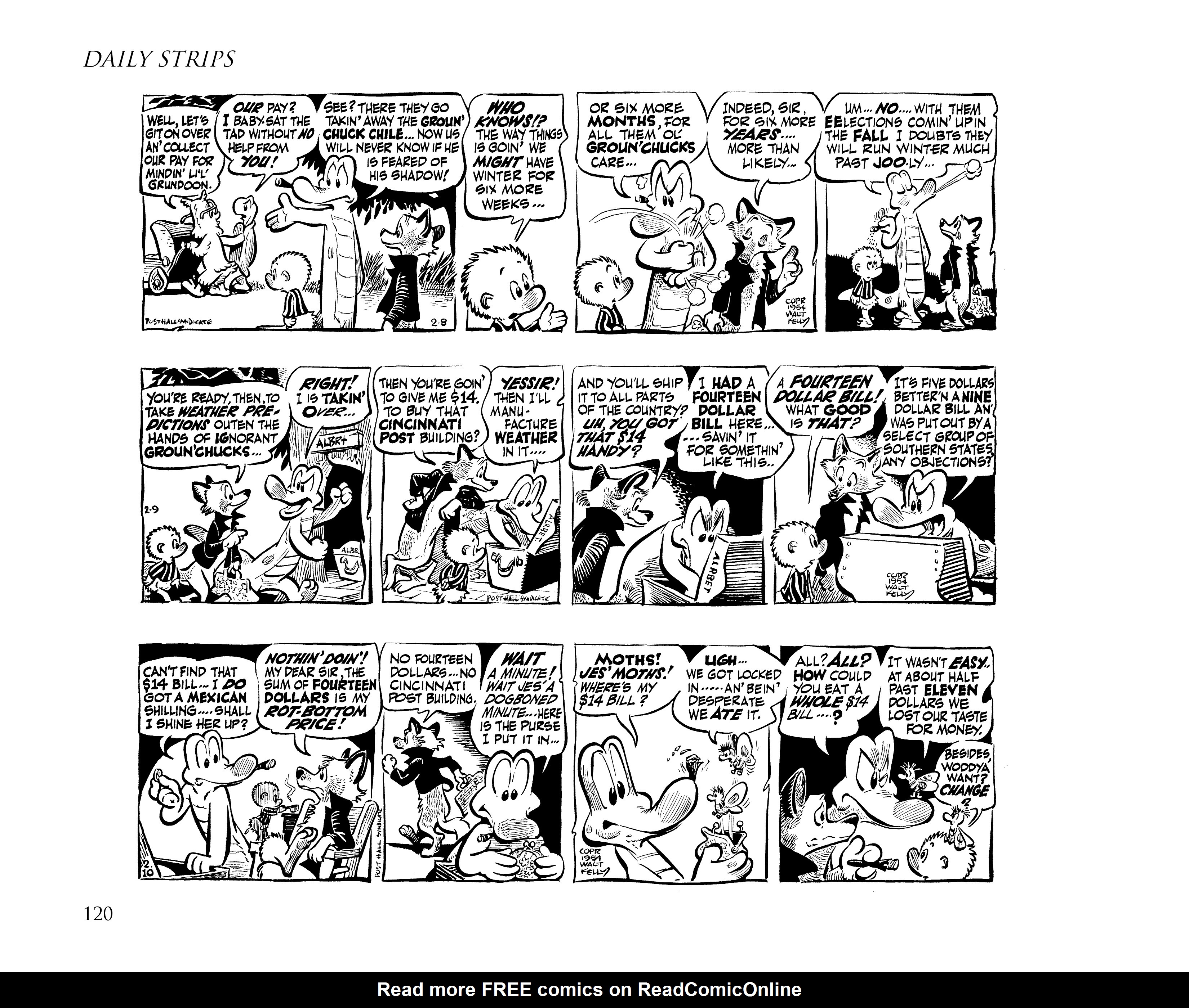 Read online Pogo by Walt Kelly: The Complete Syndicated Comic Strips comic -  Issue # TPB 3 (Part 2) - 32