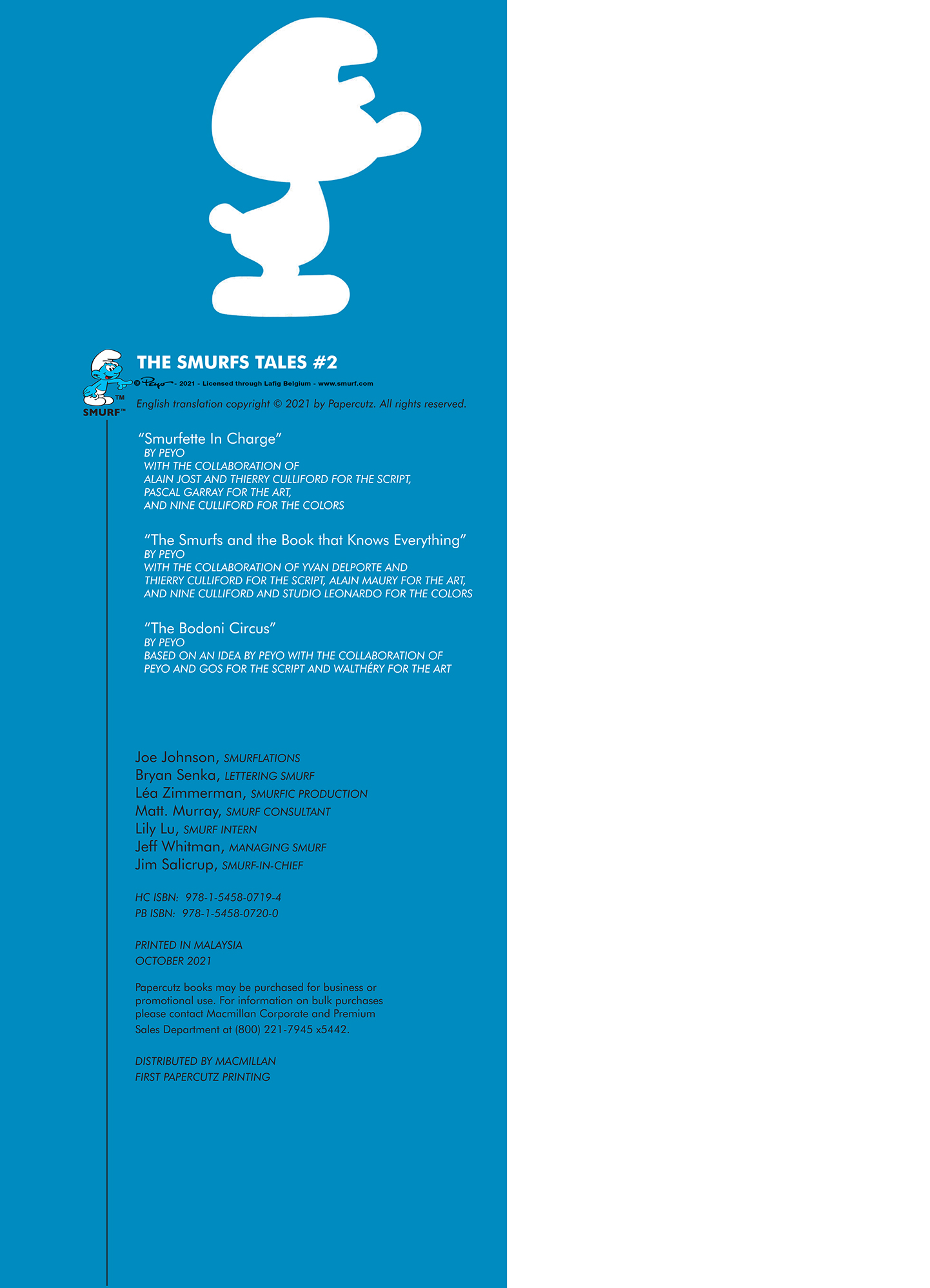 Read online The Smurfs Tales comic -  Issue # TPB 2 (Part 1) - 4