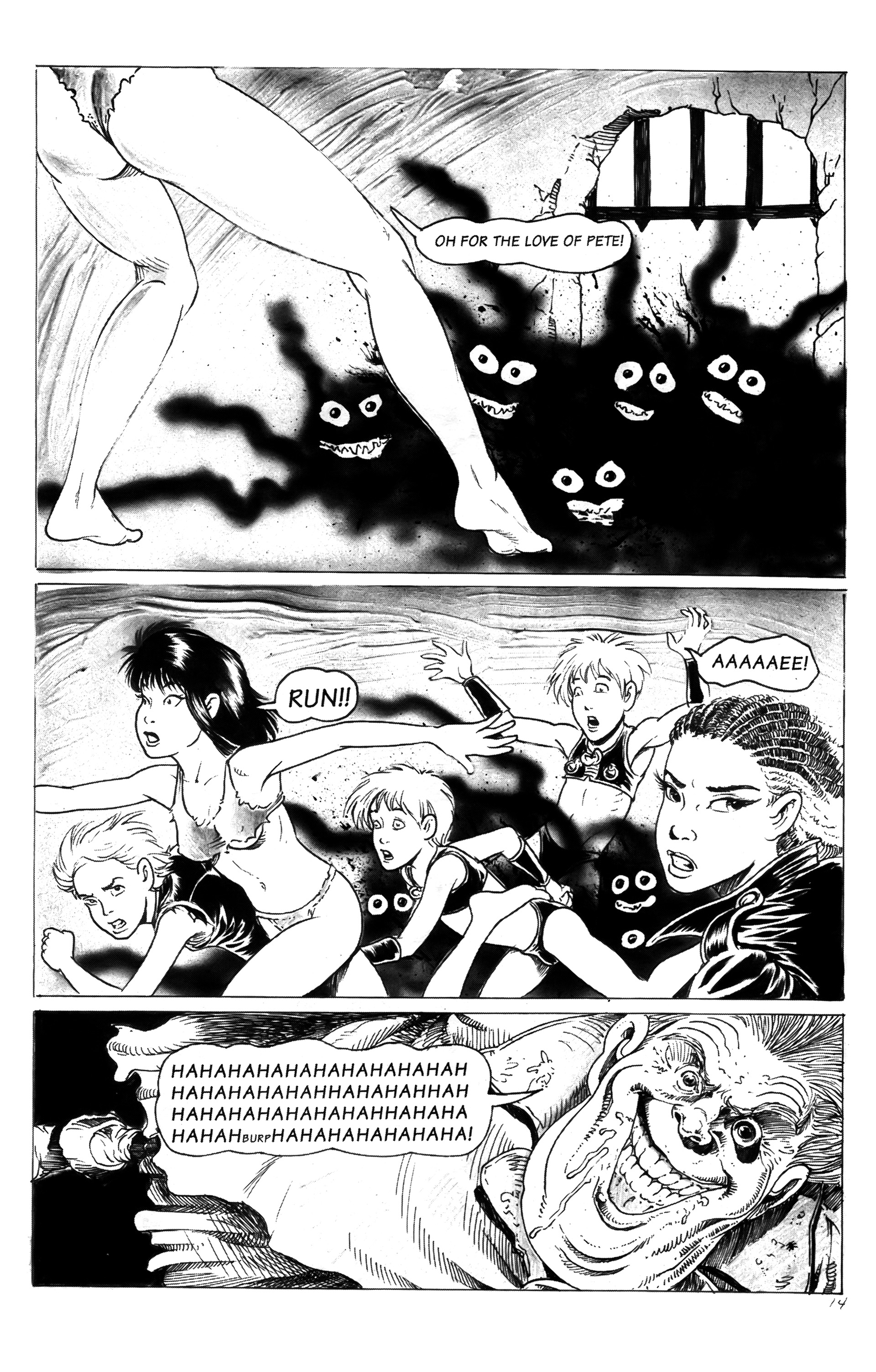 Read online Demongate comic -  Issue #3 - 16