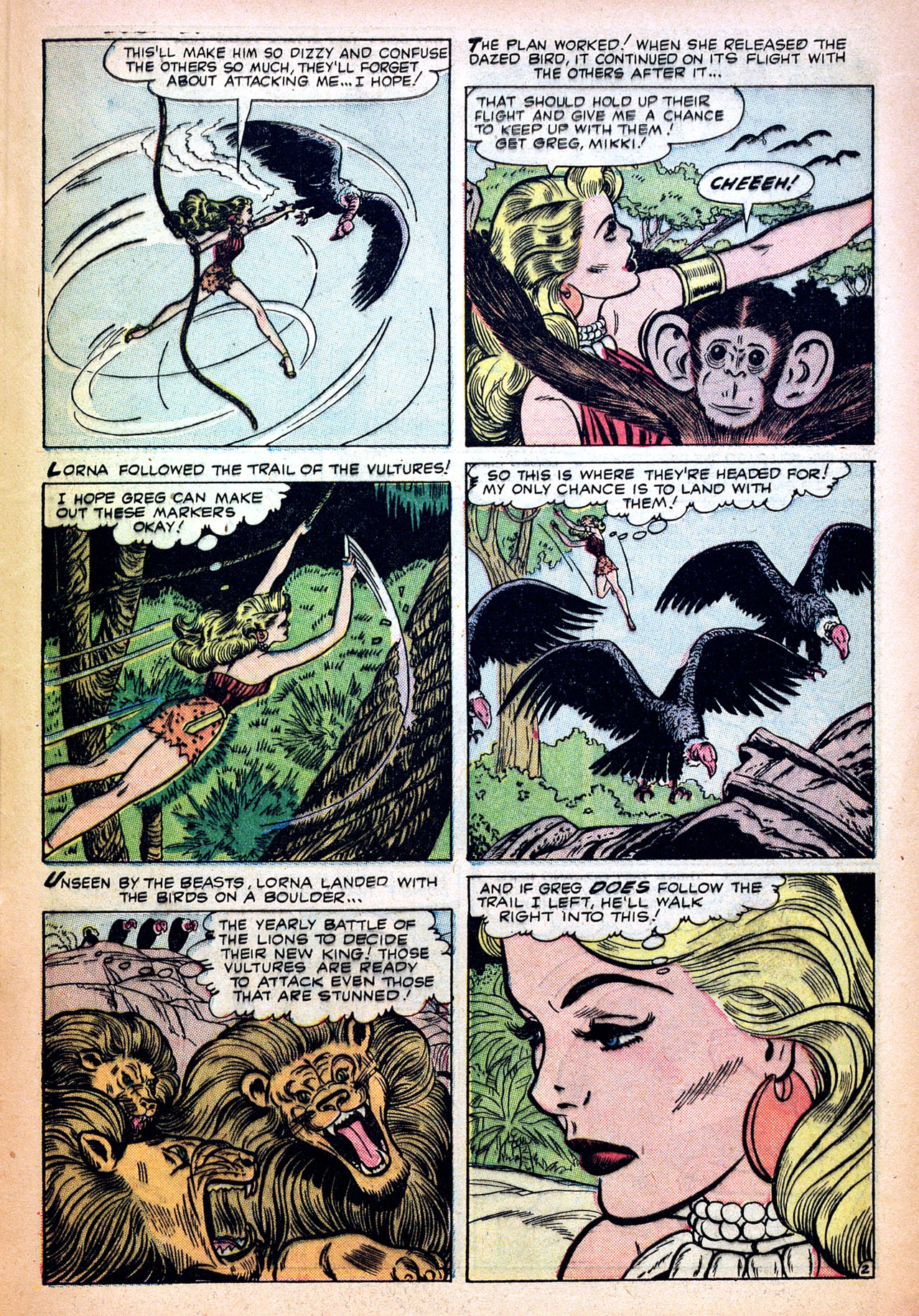 Read online Lorna, The Jungle Girl comic -  Issue #19 - 29