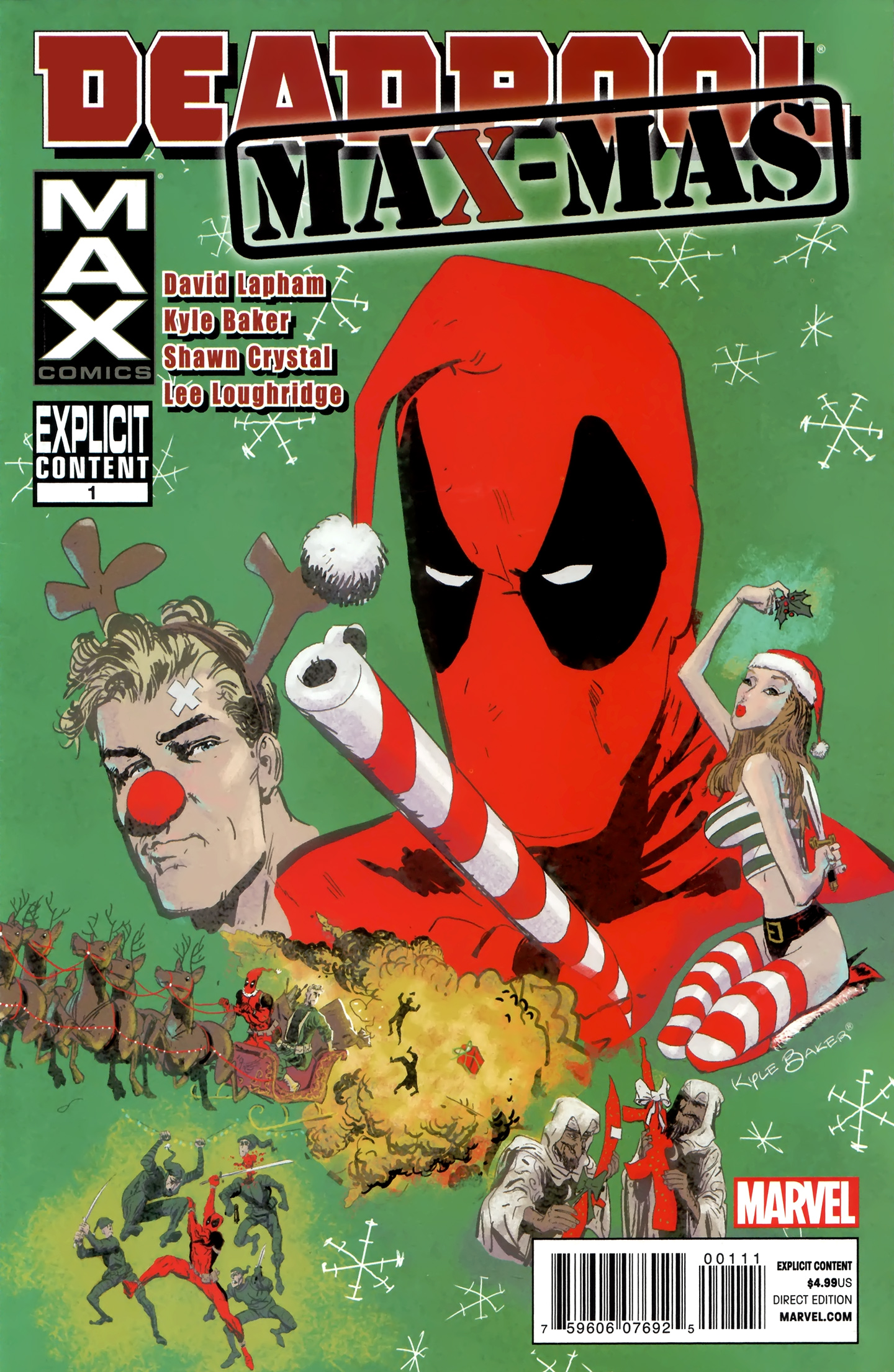 Read online Deadpool MAX X-Mas Special comic -  Issue # Full - 1