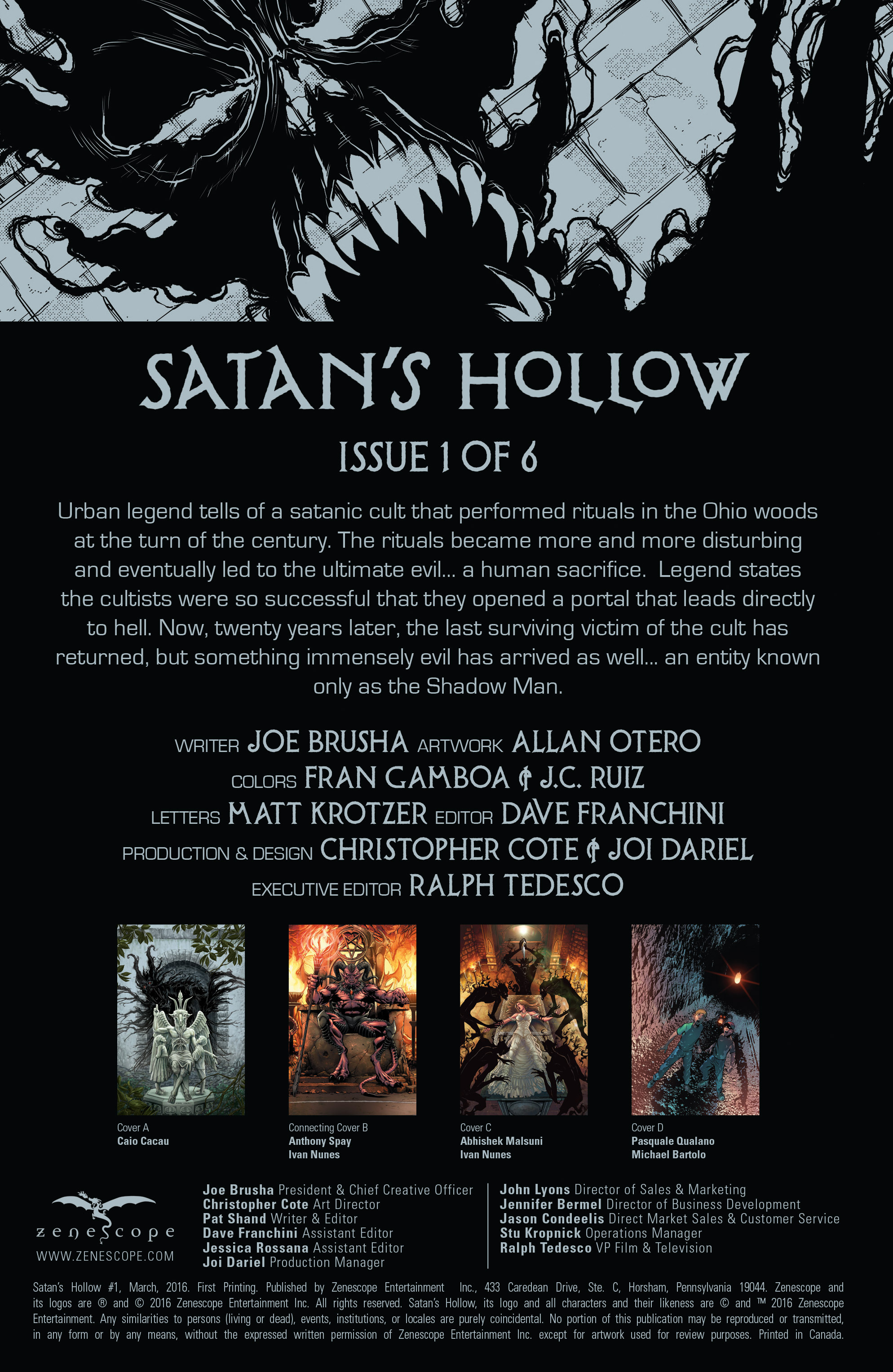 Read online Satan's Hollow comic -  Issue #1 - 3