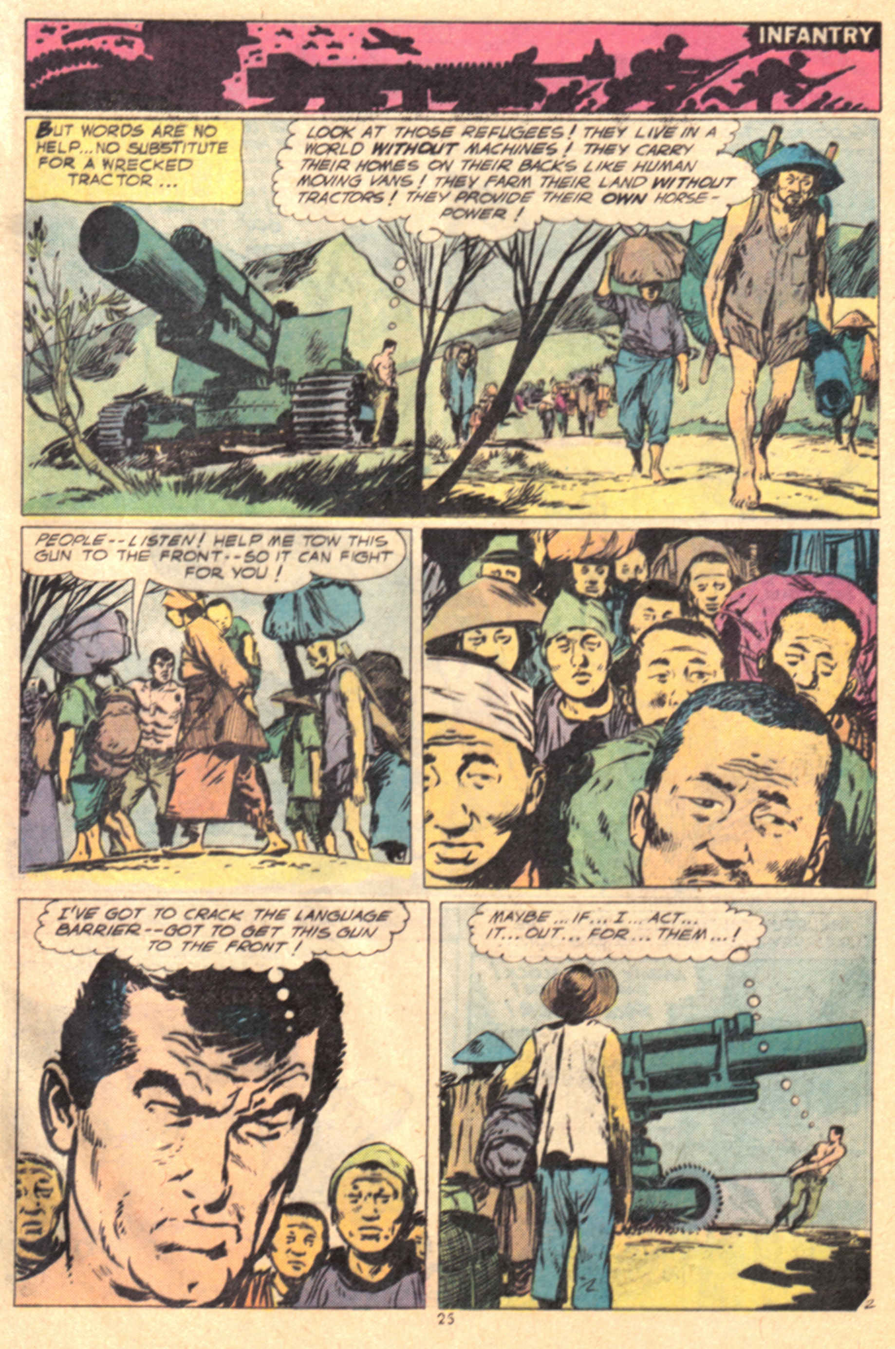 Read online Our Army at War (1952) comic -  Issue #269 - 25