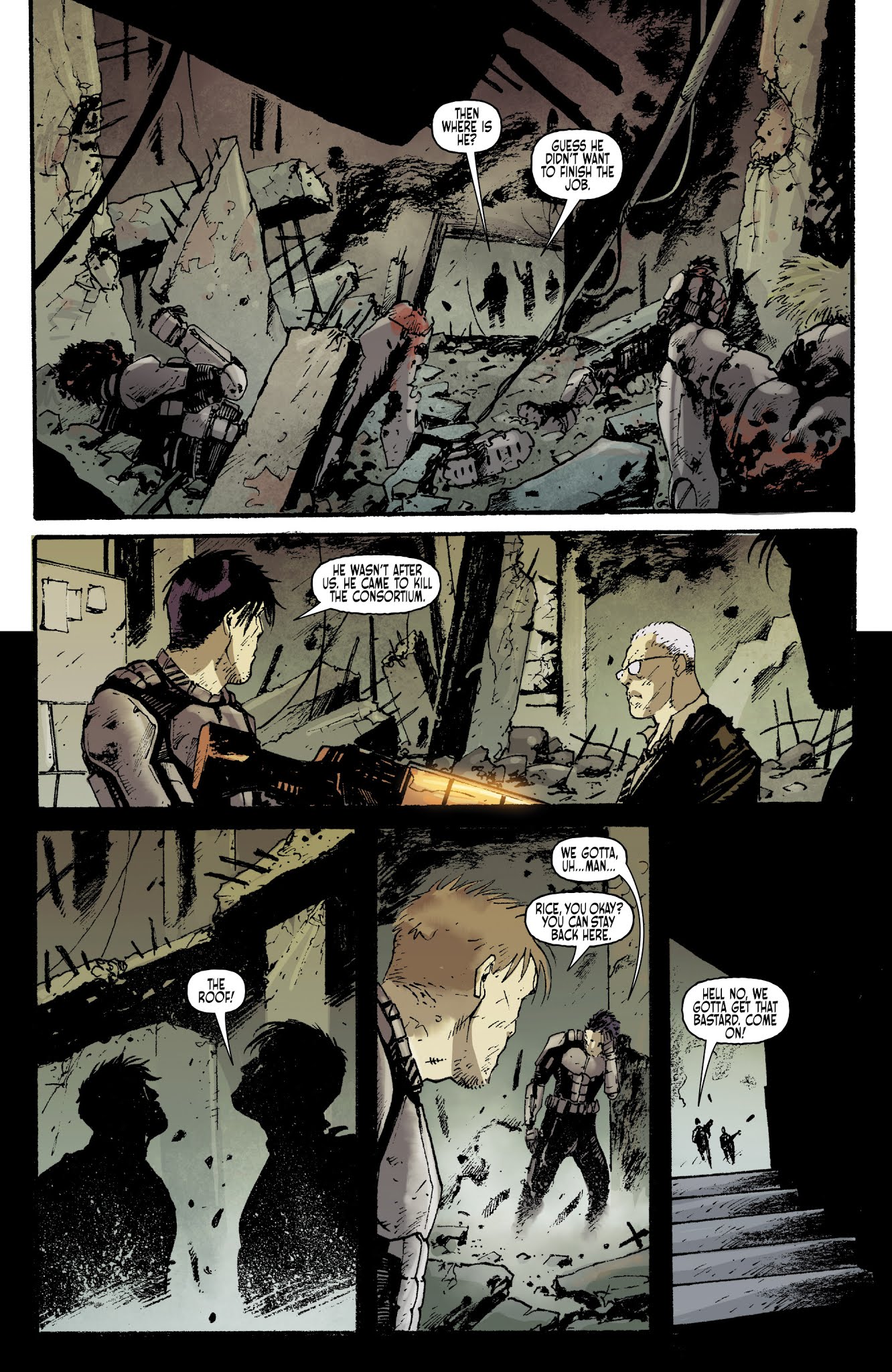 Read online Port of Earth comic -  Issue #6 - 16