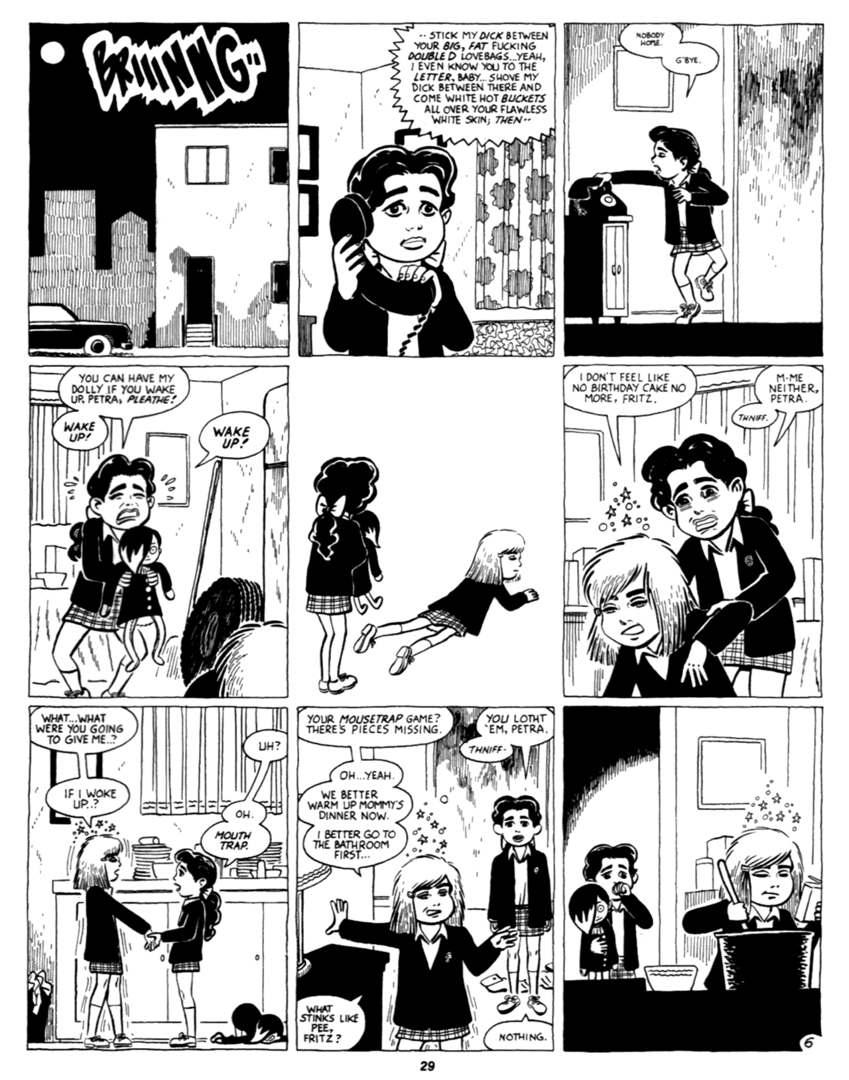 Read online Love and Rockets (1982) comic -  Issue #41 - 31