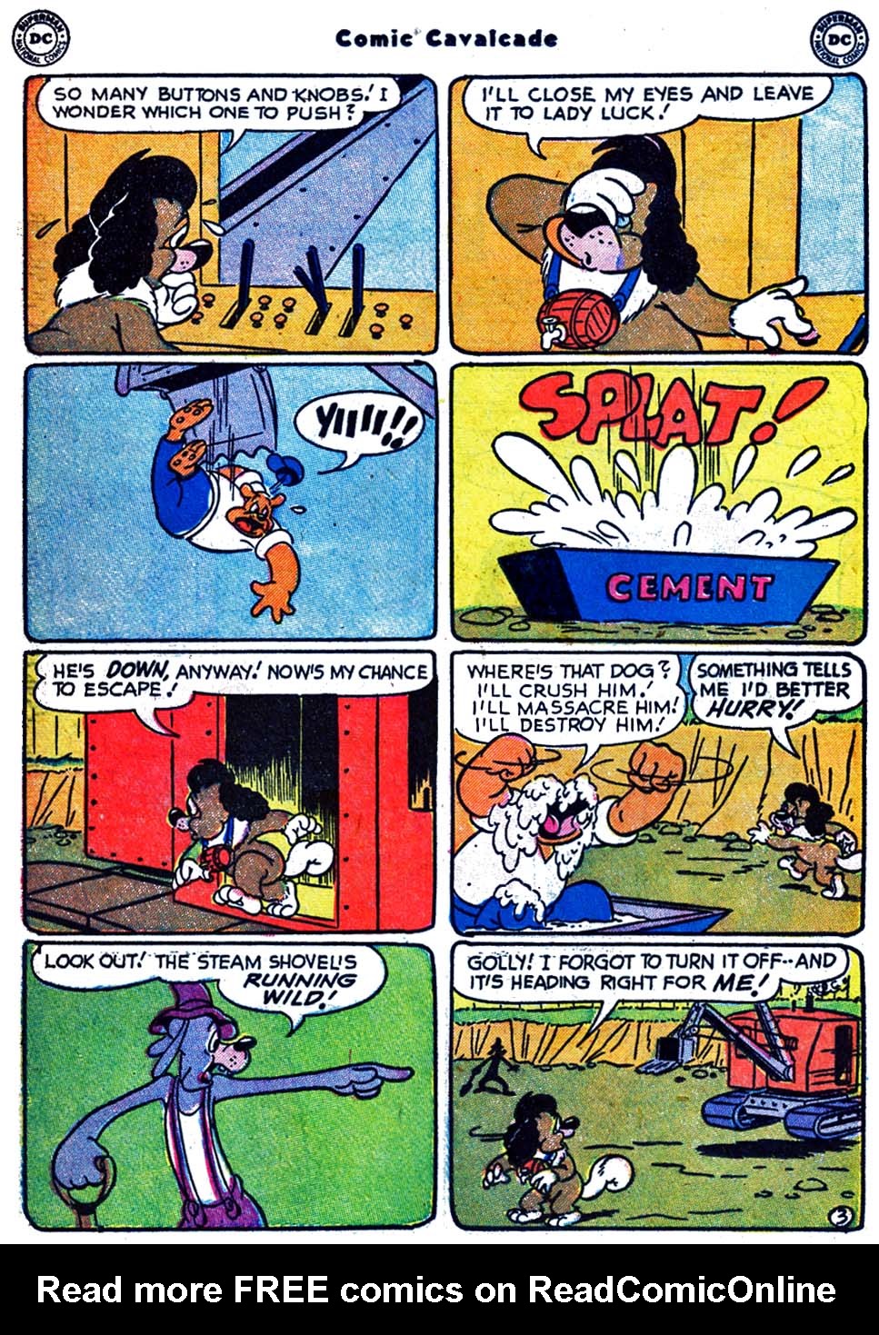 Read online Comic Cavalcade comic -  Issue #53 - 32