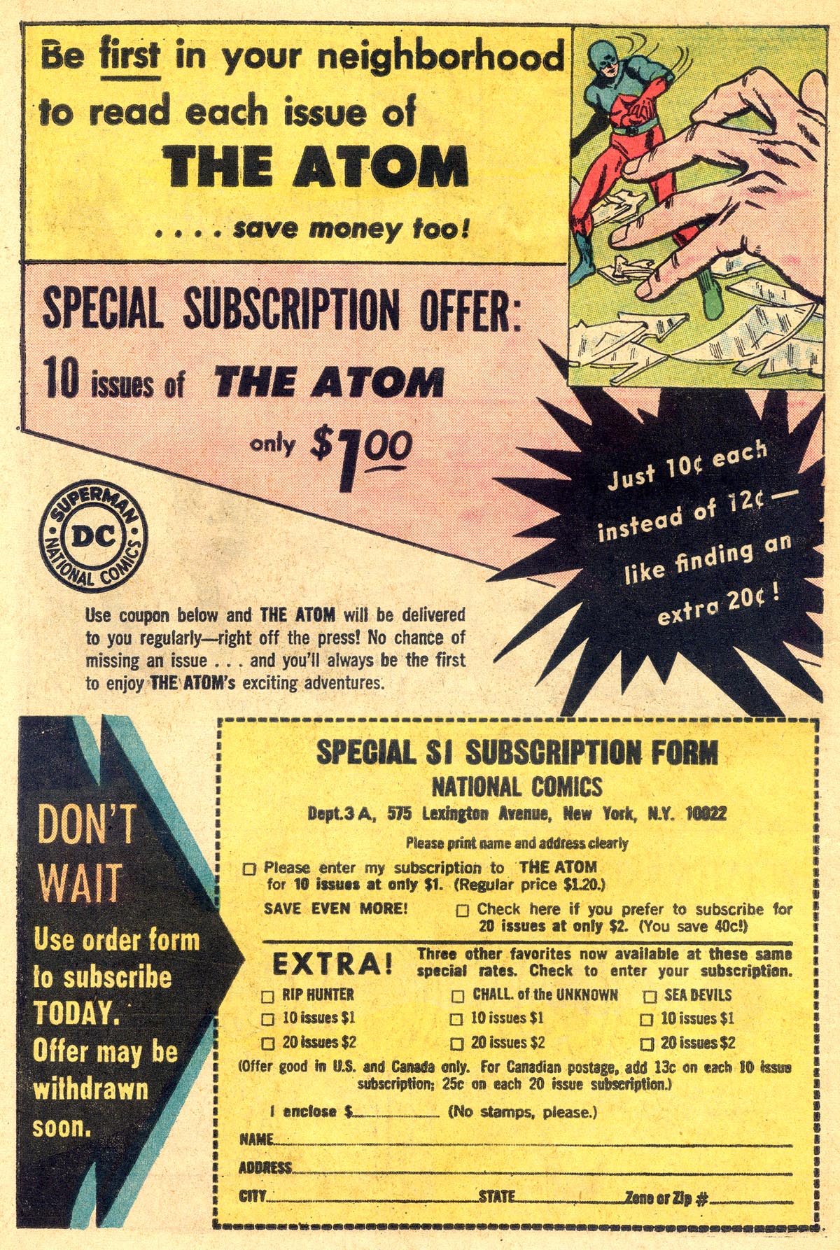 Read online The Atom comic -  Issue #14 - 22