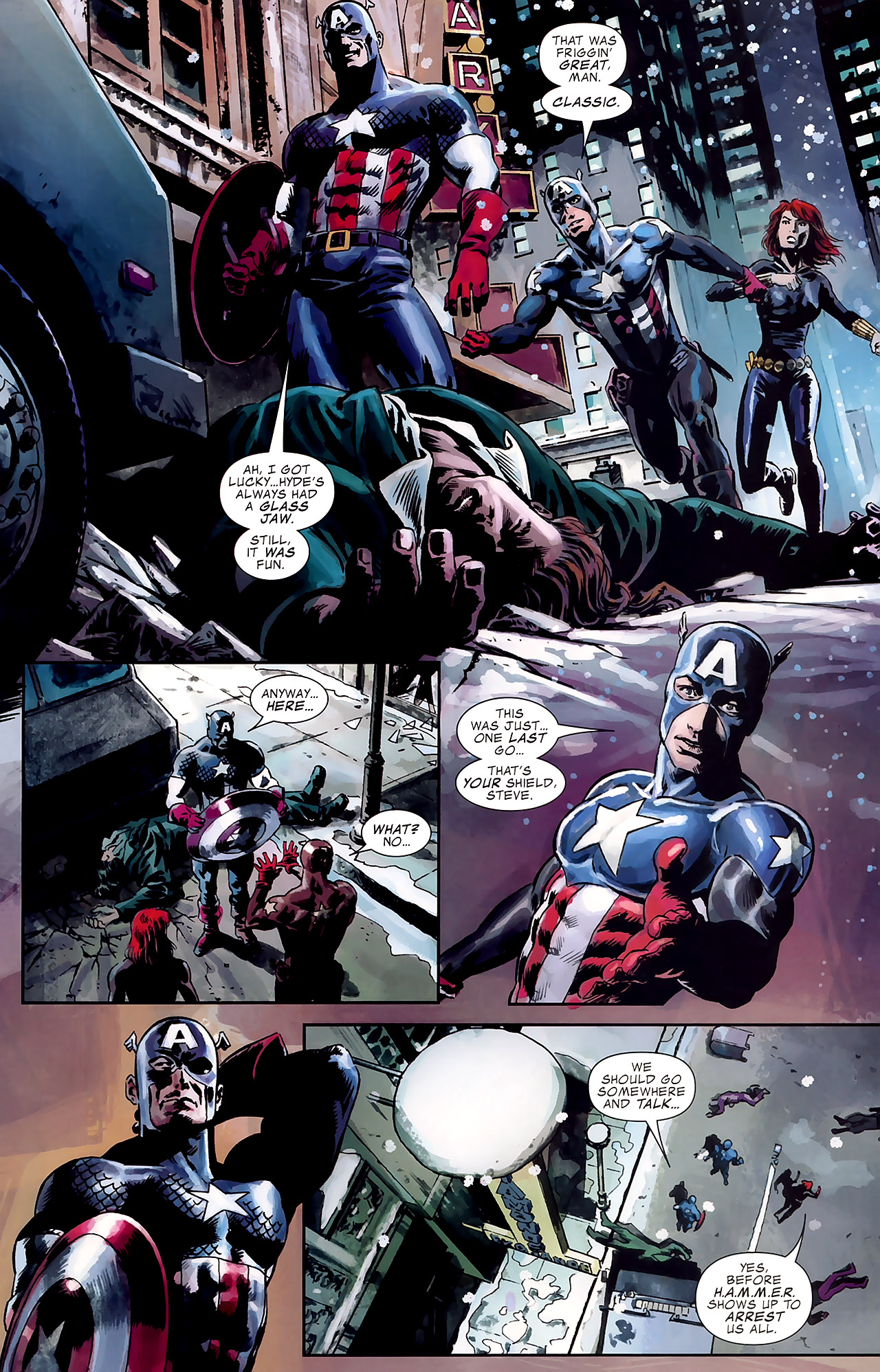 Read online Captain America Reborn: Who Will Wield the Shield? comic -  Issue # Full - 21