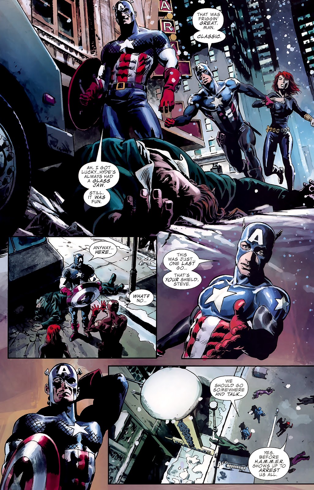 Captain America Reborn: Who Will Wield the Shield? issue Full - Page 21