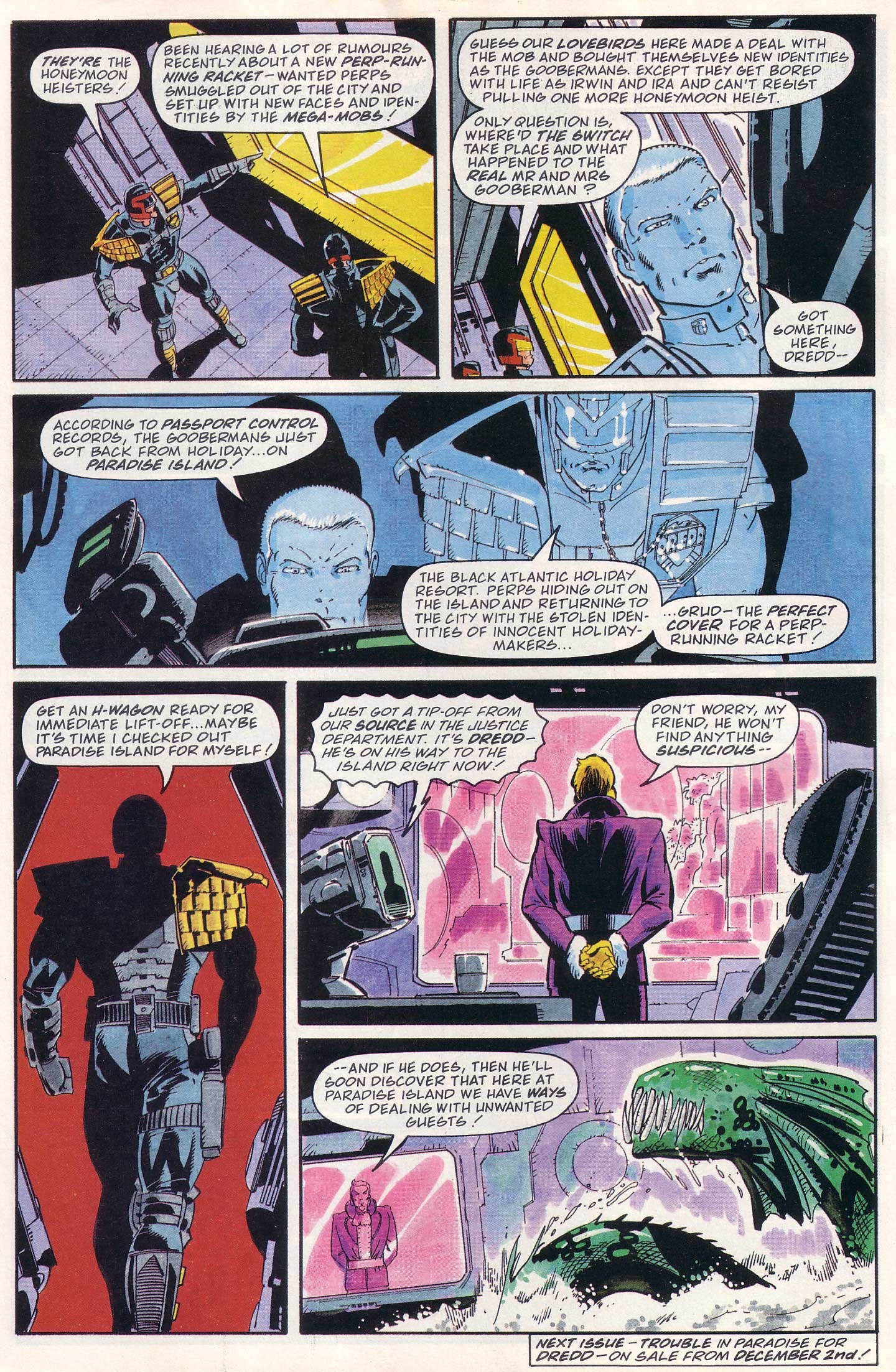 Read online Judge Dredd Lawman of the Future comic -  Issue #10 - 32